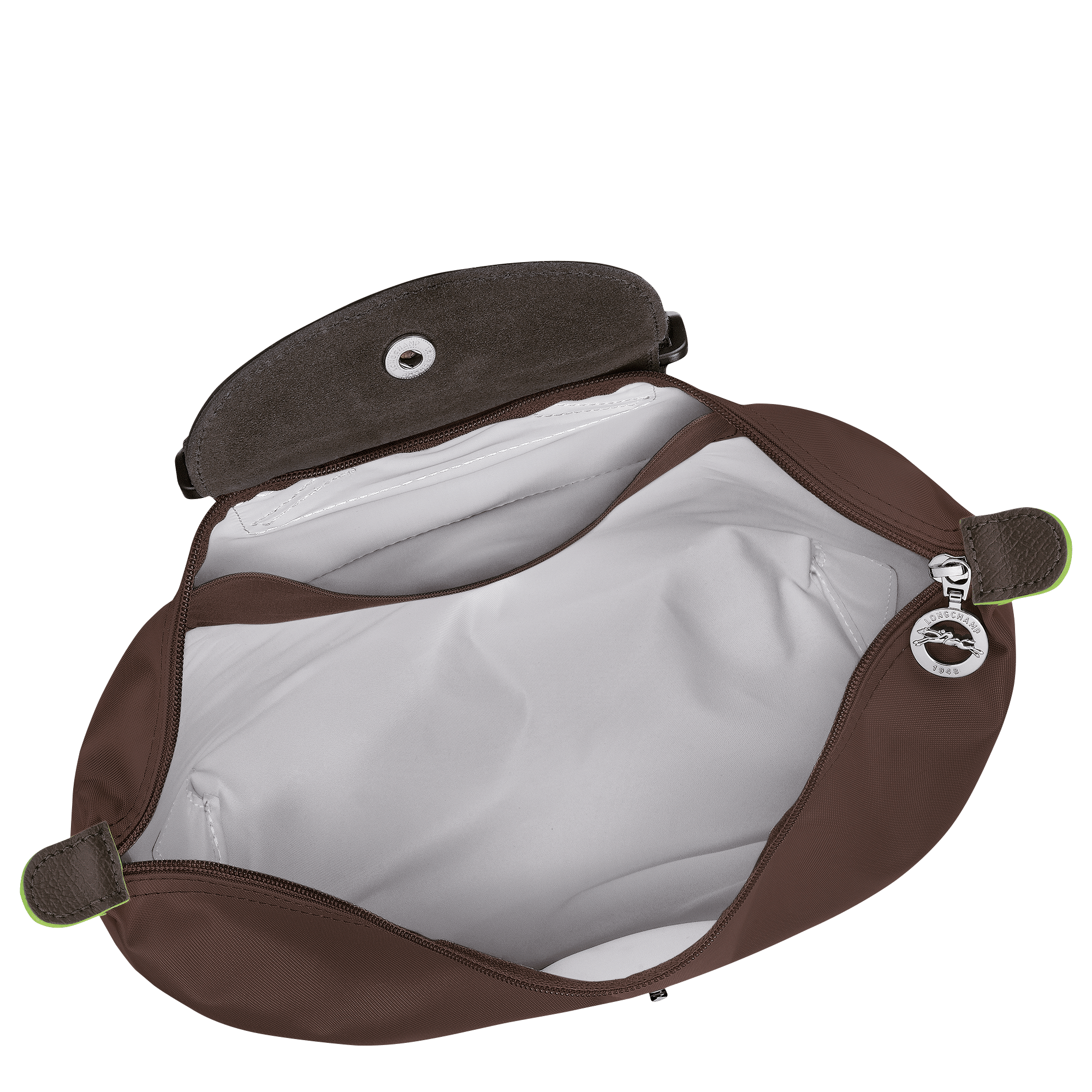 Long Champ Longchamp Le Pliage Green M Backpack Mocha