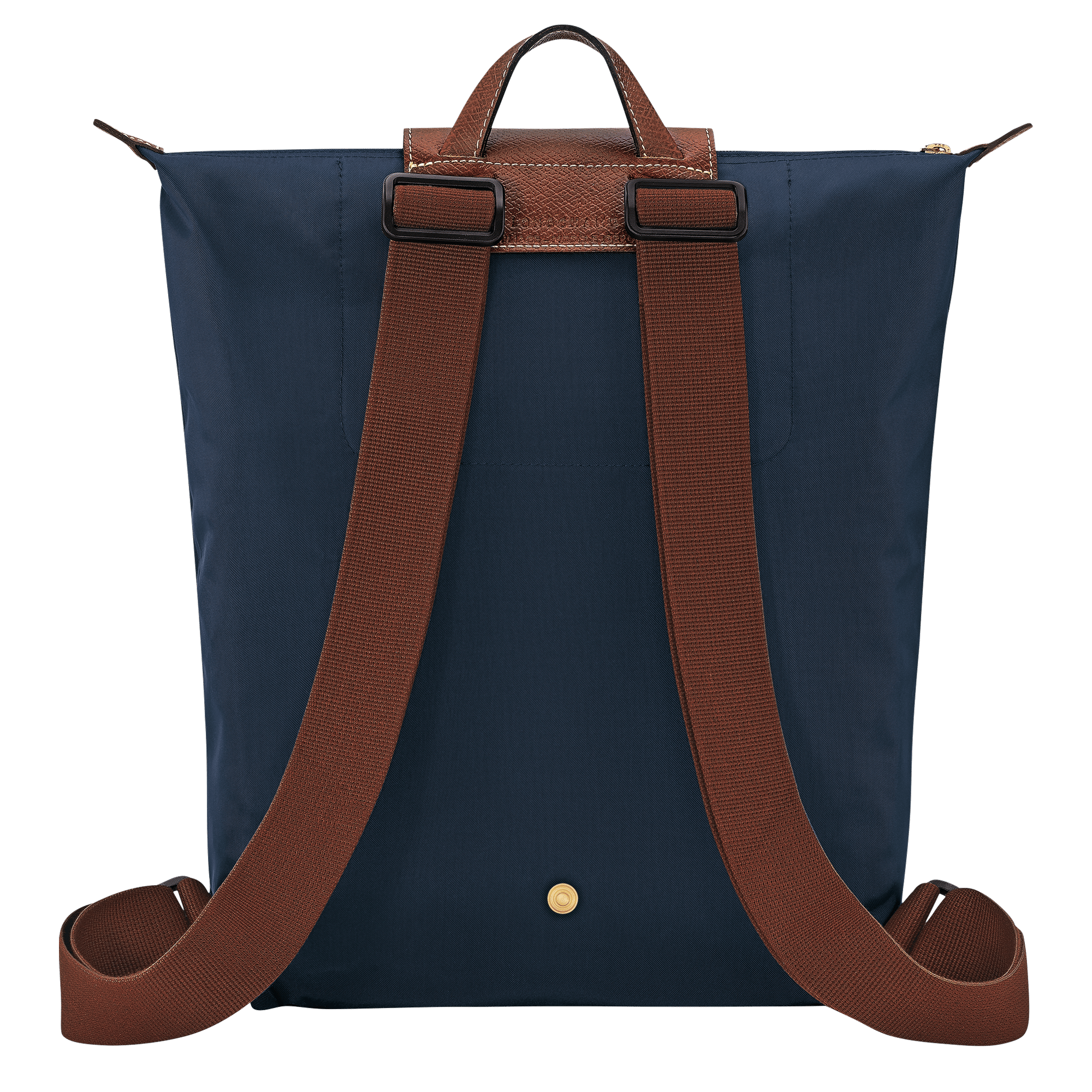 Long Champ Longchamp Le Pliage Original M Backpack Navy