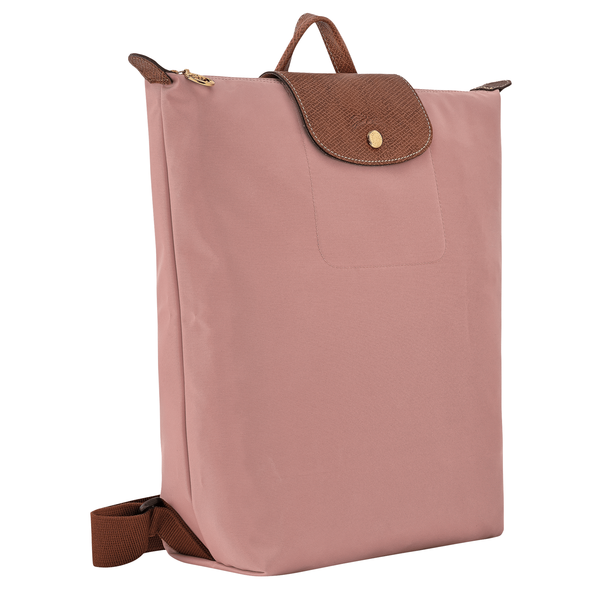 Long Champ Longchamp Le Pliage Original M Backpack Pink Tea