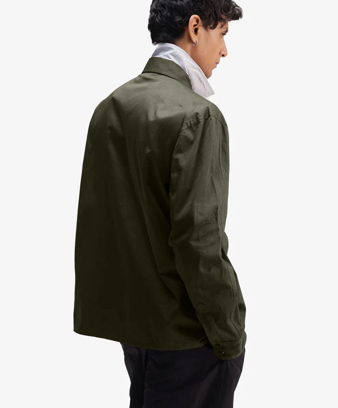 ALMOST GODS | MILITARY OVERSHIRT { OLIVE