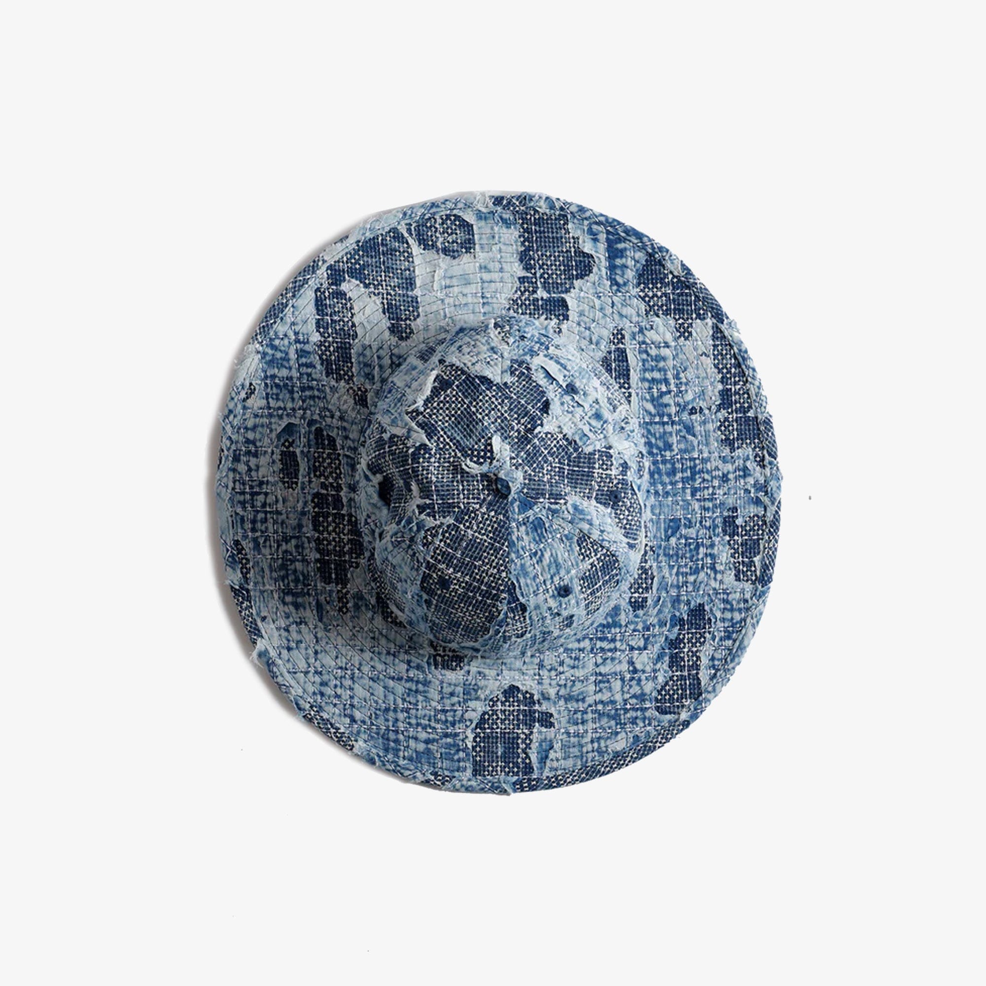 FDMTL | <NEWERA> FITTED LONG BRIM HAT { INDIGO