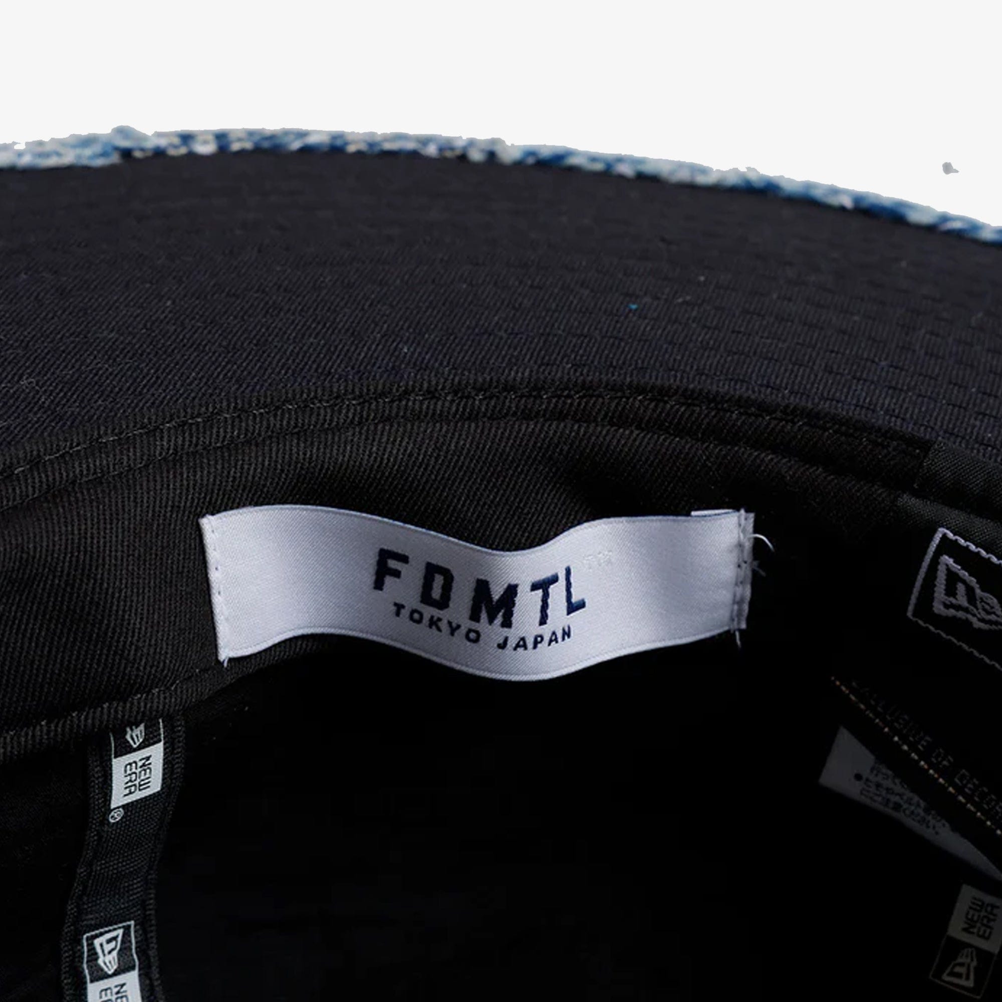 FDMTL | <NEWERA> FITTED LONG BRIM HAT { INDIGO