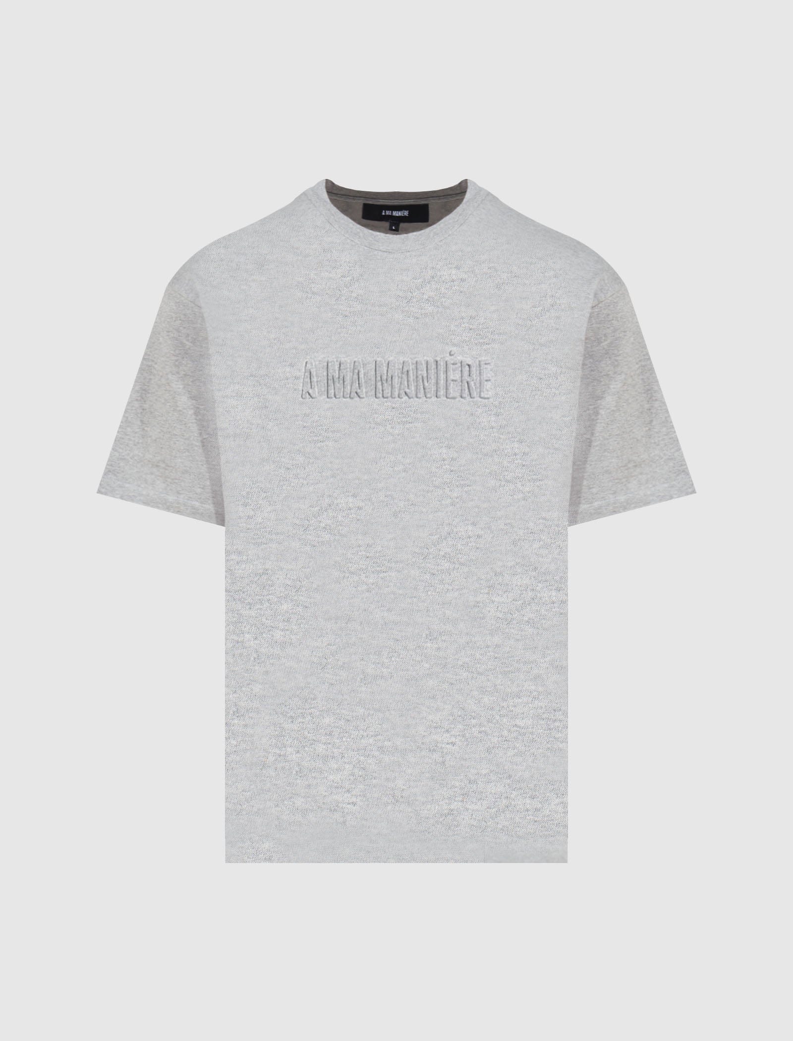 A MA Maniére CONTRAST STITCH T - SHIRT