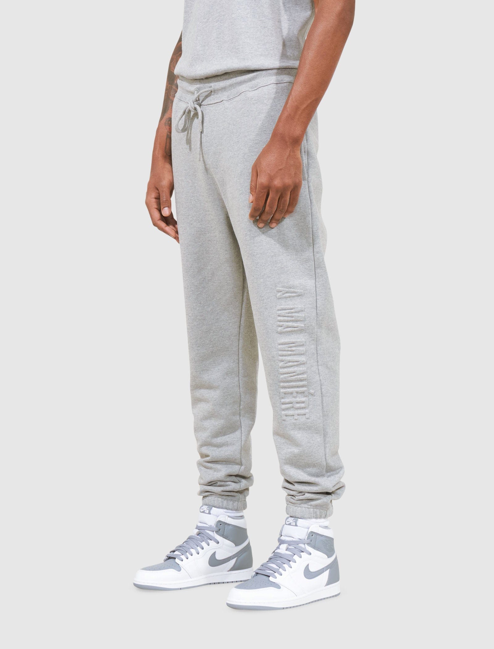 A MA Maniére CONTRAST STITCH SWEATPANT