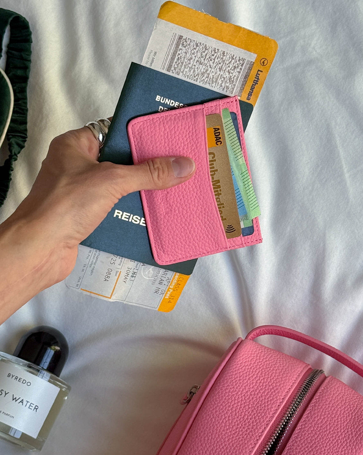 Asphaltgold Leather Card Holder