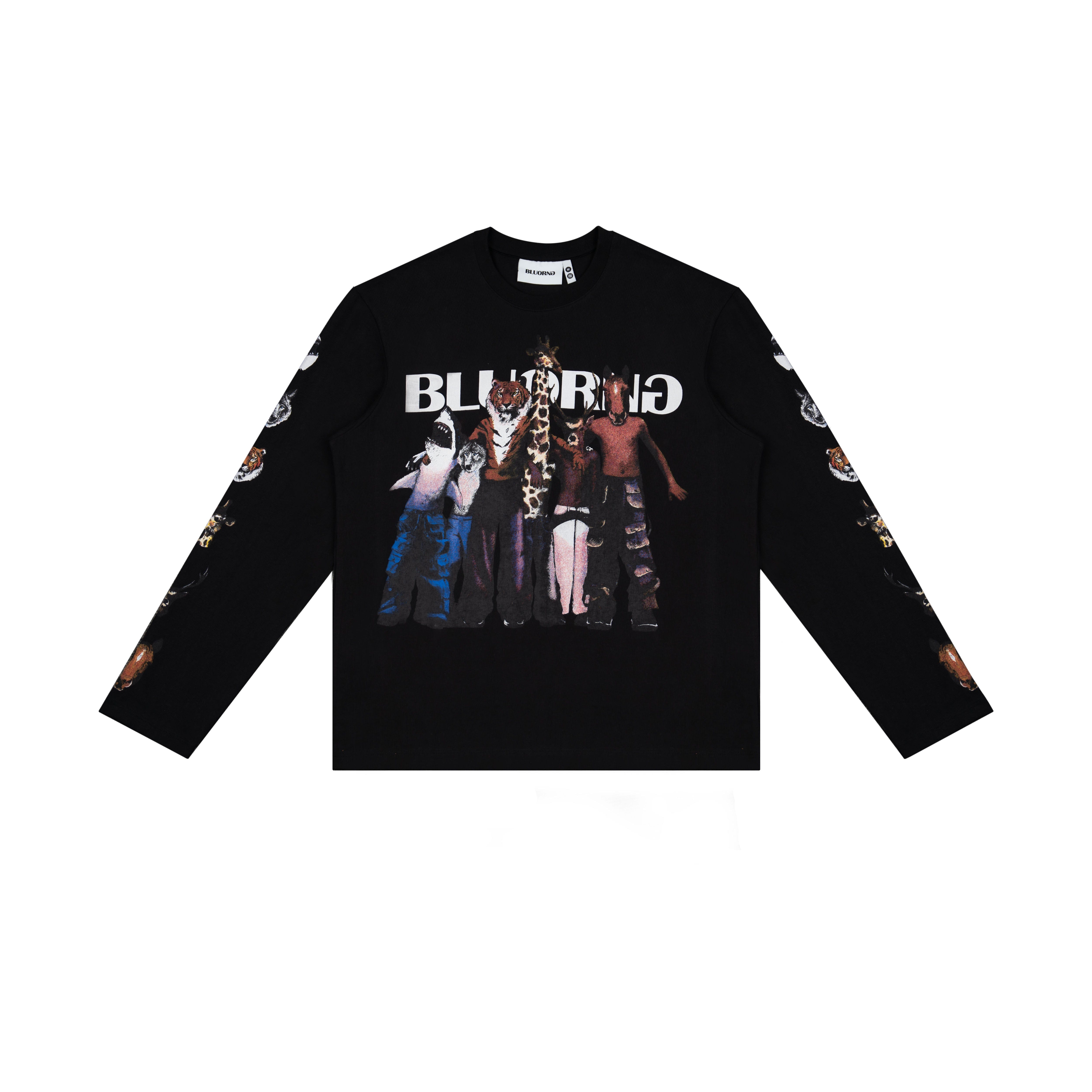 Wild Bunch Black Full Sleeve T - Shirt