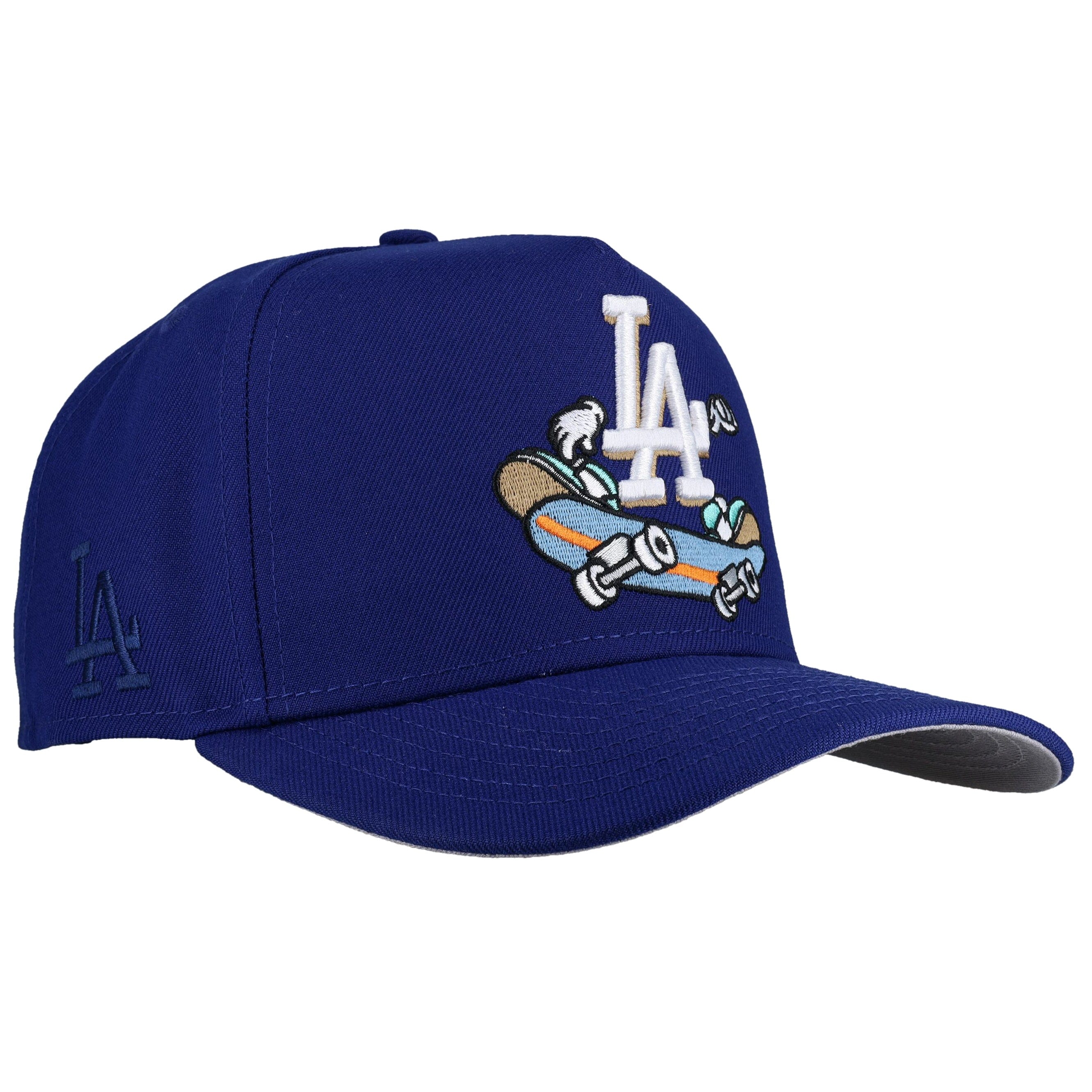 Brooklyn Dodgers Los Angeles Dodgers Cartoon 9Fifty A Frame Snapback Hat