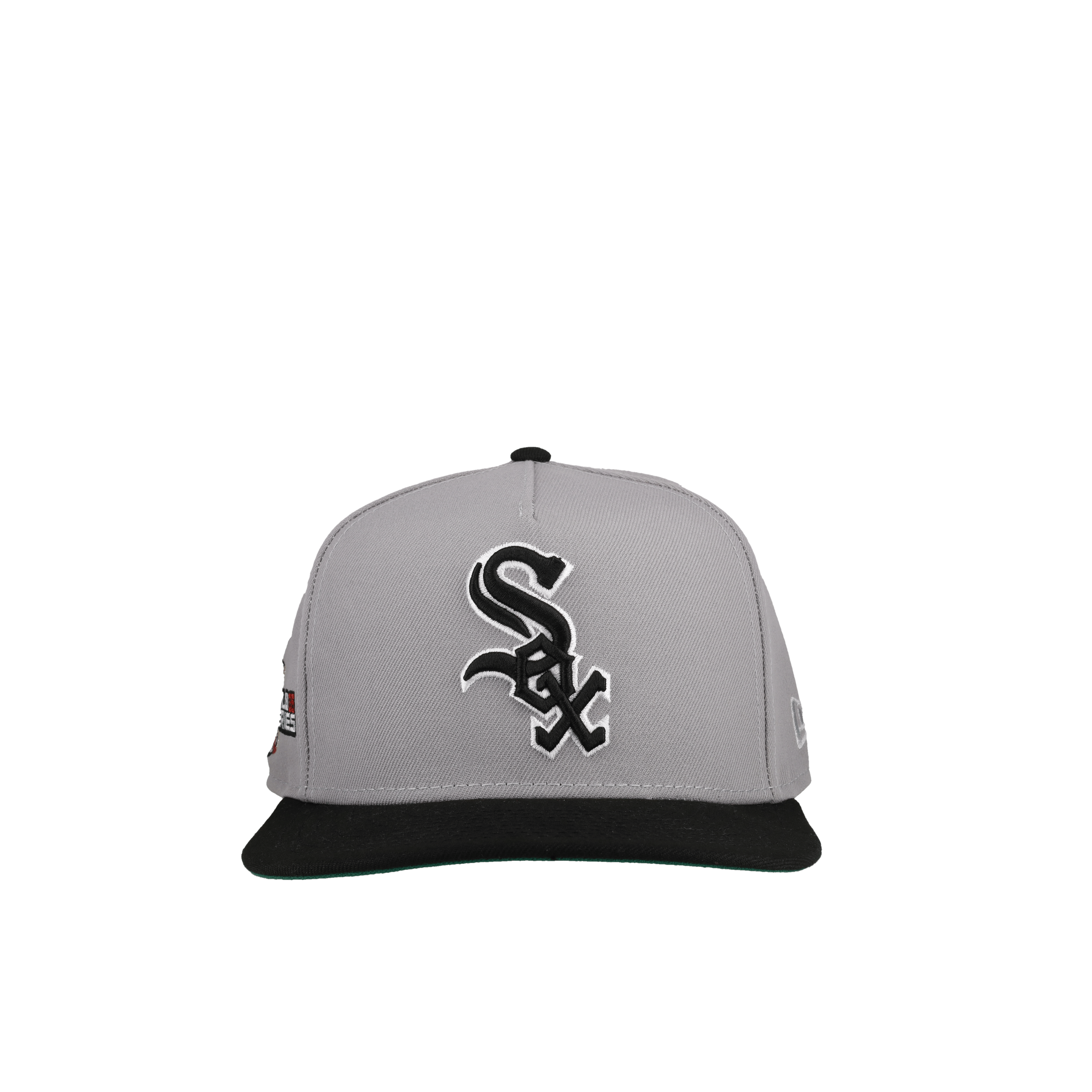 Chicago White Sox 2005 World Series Grey/Black 9Fifty A Frame Snapback Hat