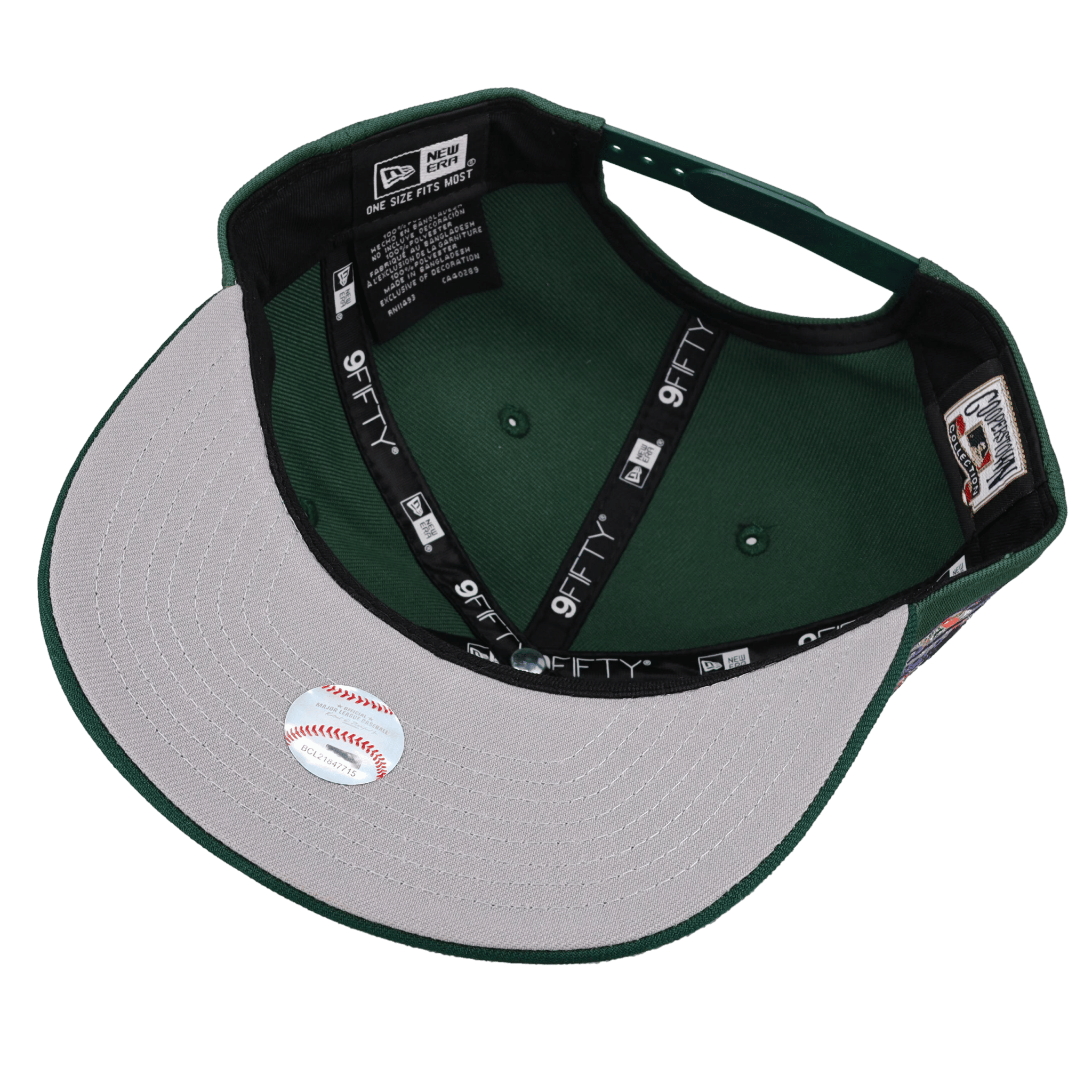New York Yankees 1999 World Series Green Copper Flames 9Fifty A Frame Snapback Hat