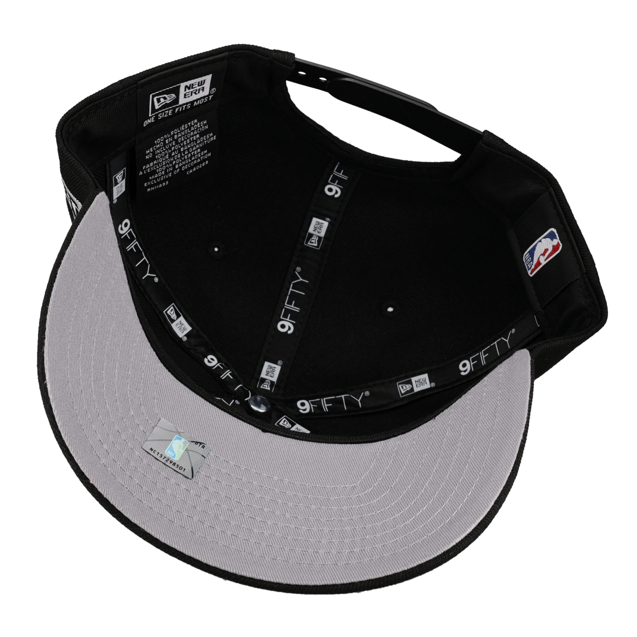 Chicago Bulls New Era 9Fifty A Frame Snapback Hat (Black)