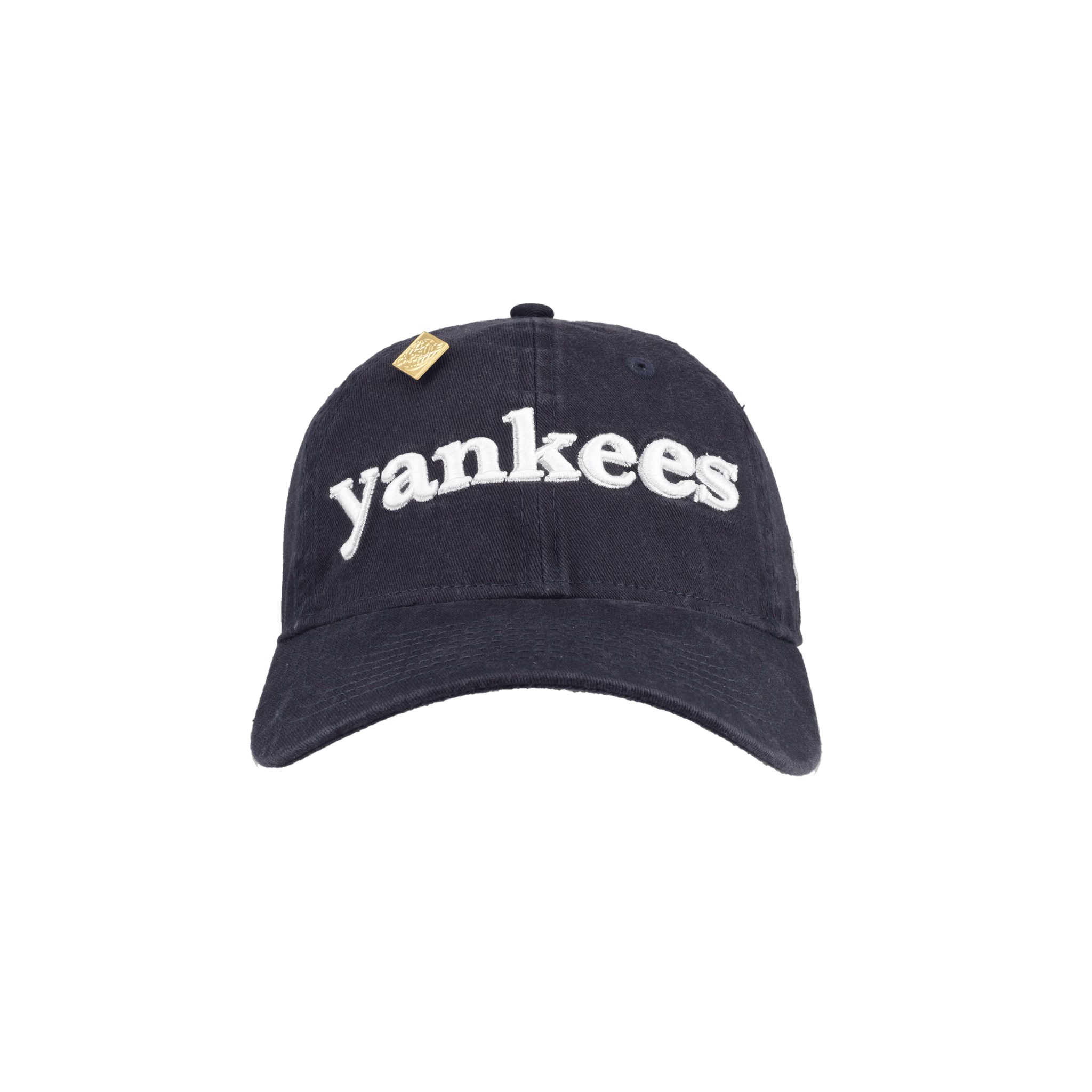 New York Yankees New Era 9Twenty Adjustable Women's Hat (Navy Script)