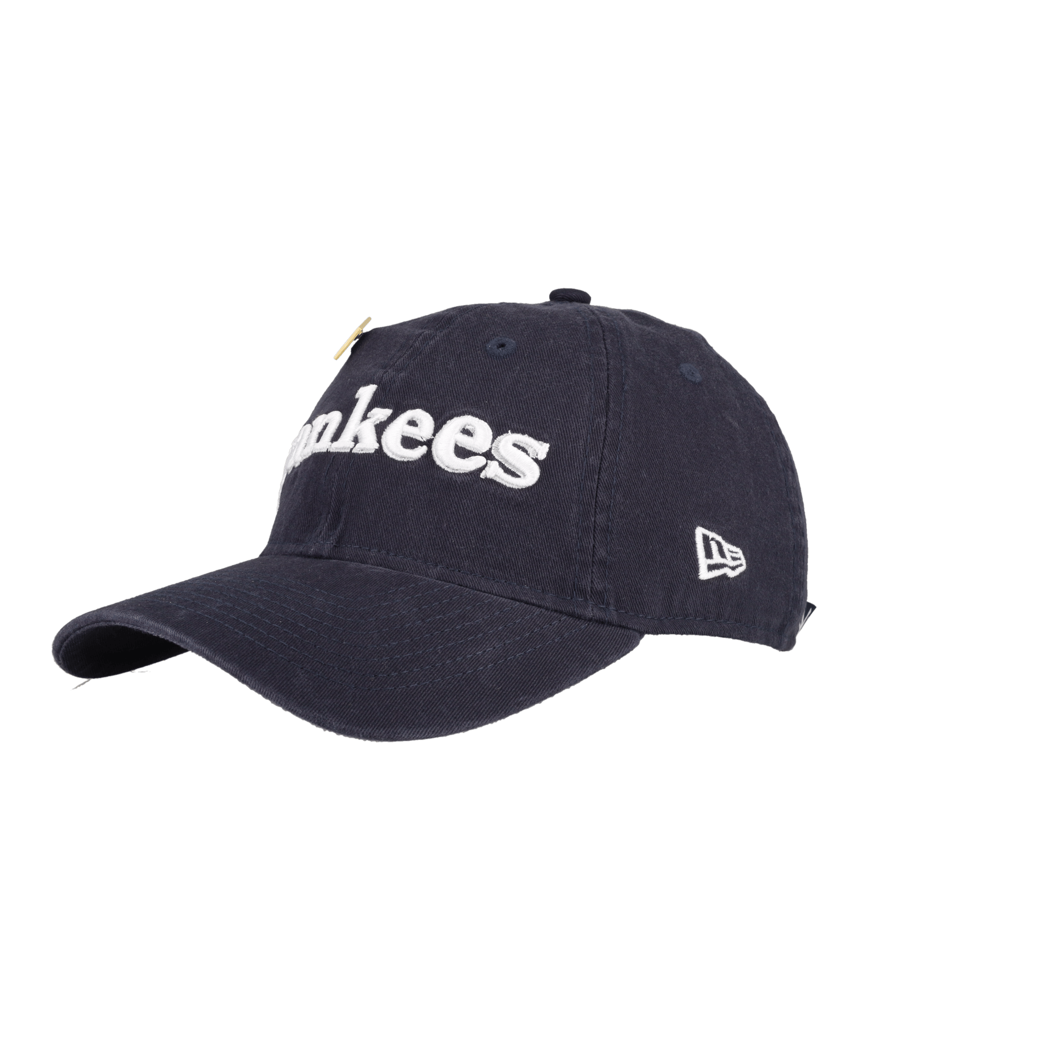 New York Yankees New Era 9Twenty Adjustable Women's Hat (Navy Script)