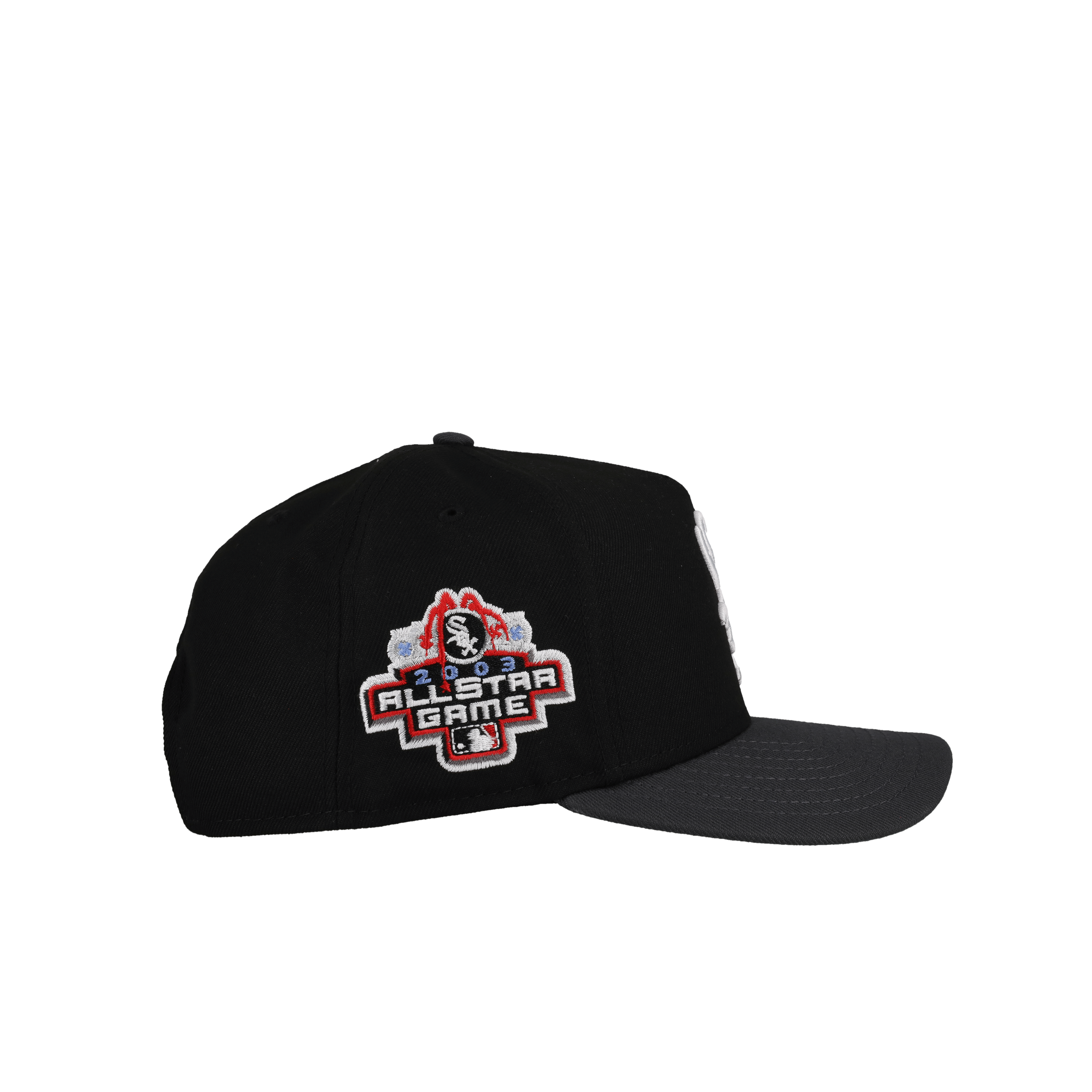 Chicago White Sox 2003 New Era 9Fifty A Frame Snapback Hat (Black/Graphite)