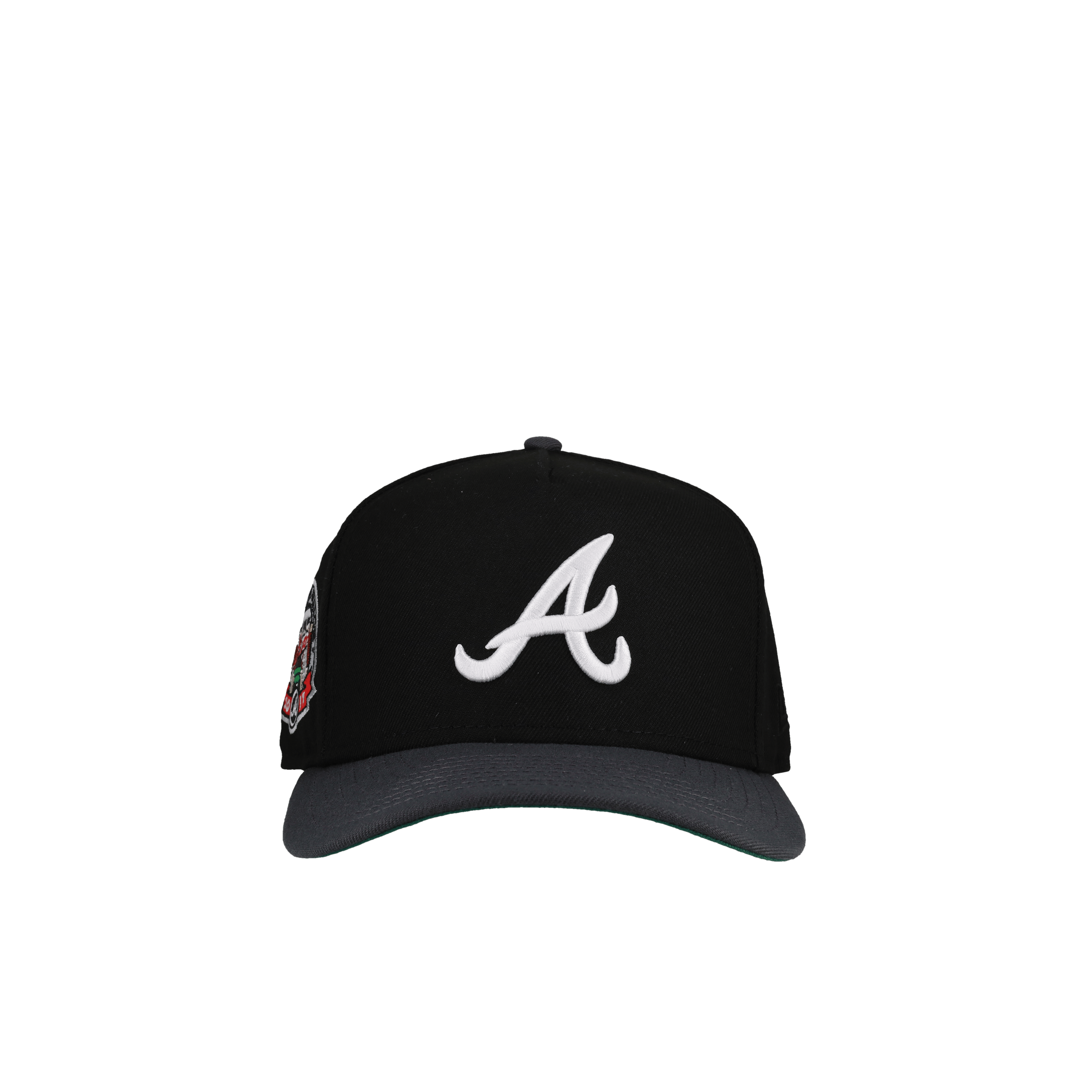 Atlanta Braves 2017 New Era 9Fifty A Frame Snapback Hat (Black/Graphite)