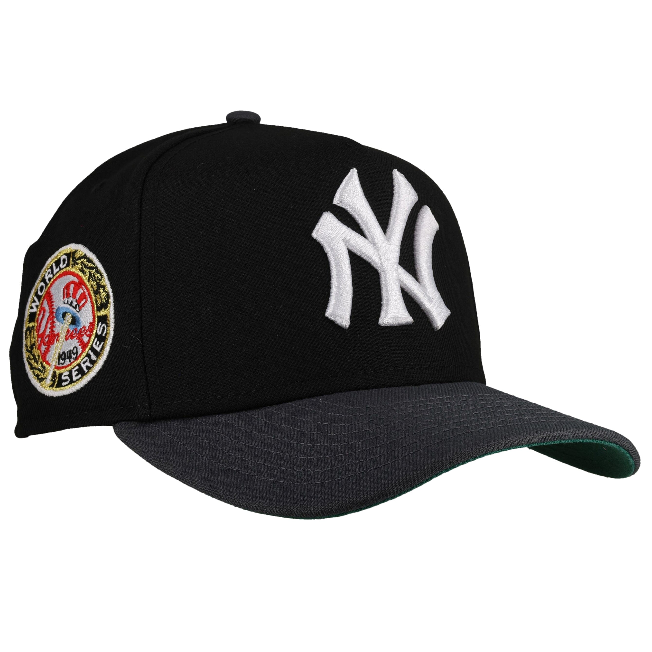 New York Yankees 1949 WS New Era 9Fifty A Frame Snapback Hat (Black/Graphite)