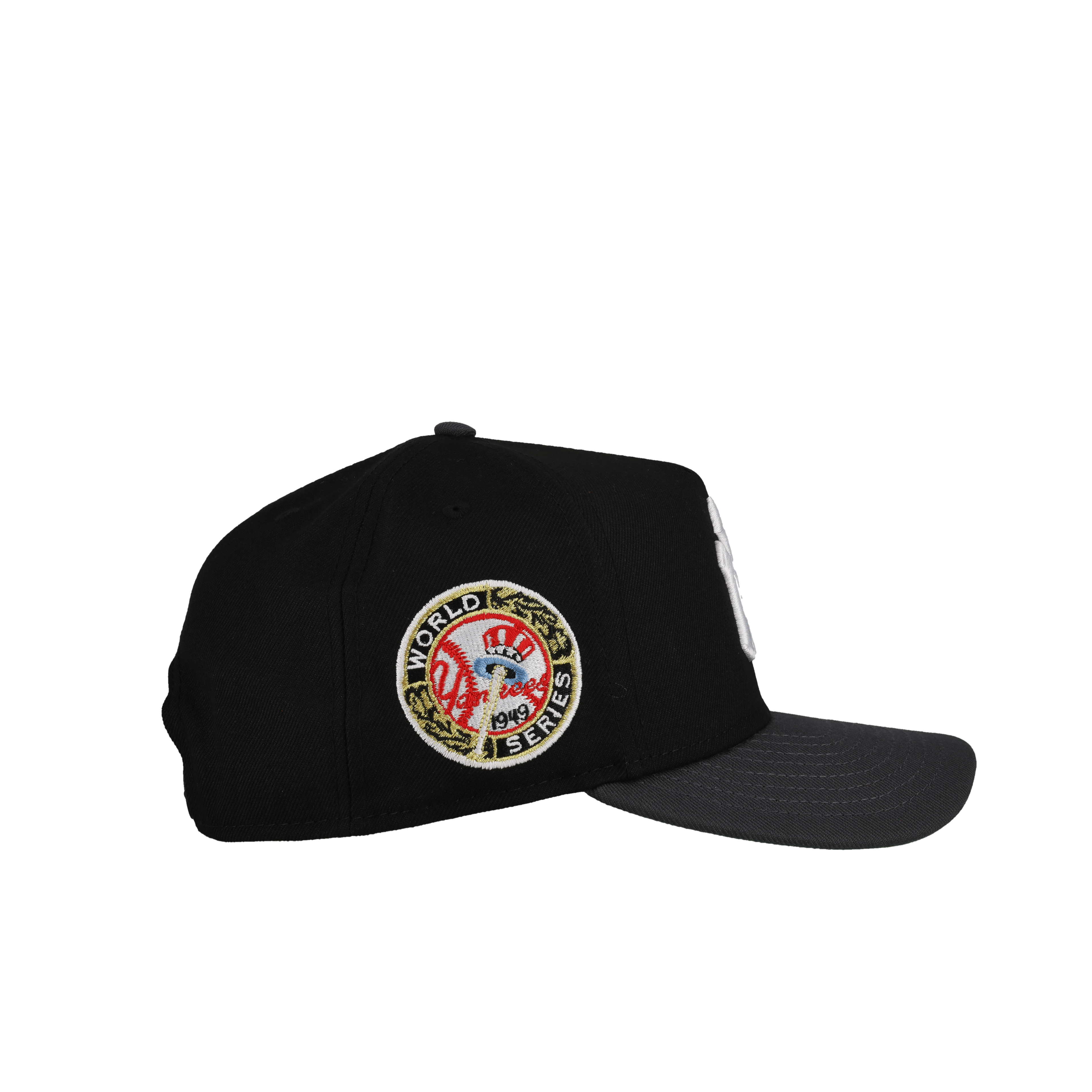 New York Yankees 1949 WS New Era 9Fifty A Frame Snapback Hat (Black/Graphite)