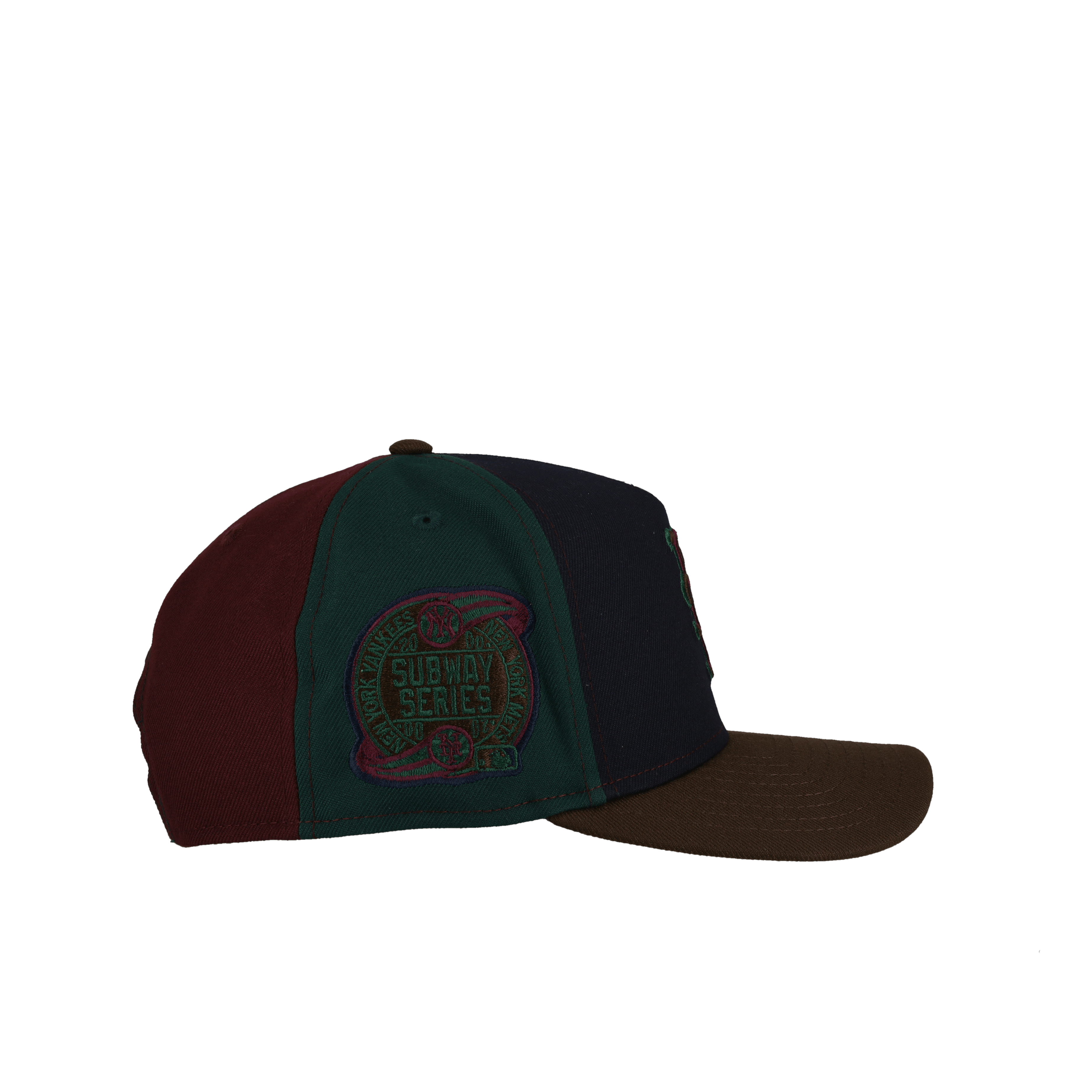 New York Mets Subway Series Pinwheel 9Fifty A Frame Snapback Hat