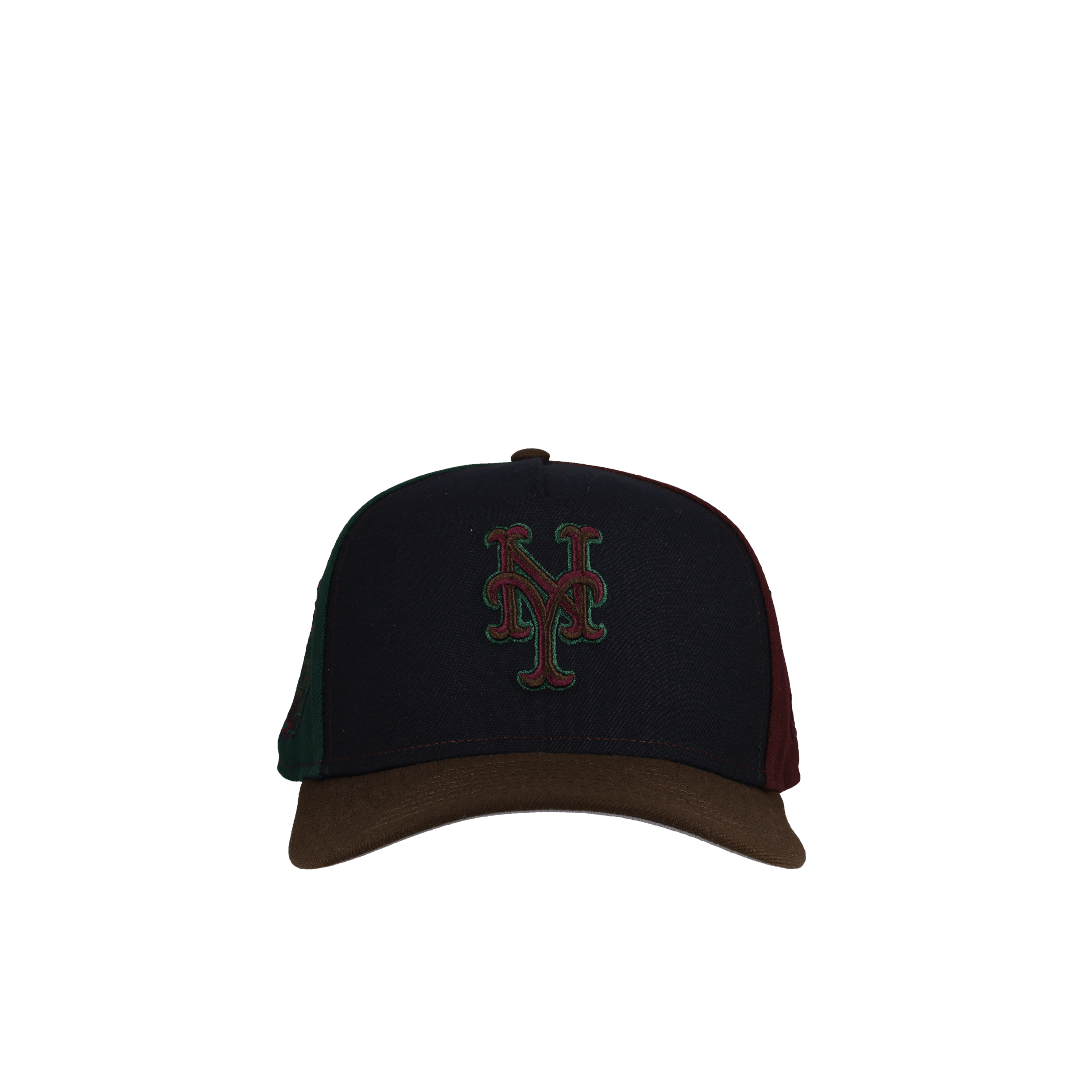 New York Mets Subway Series Pinwheel 9Fifty A Frame Snapback Hat