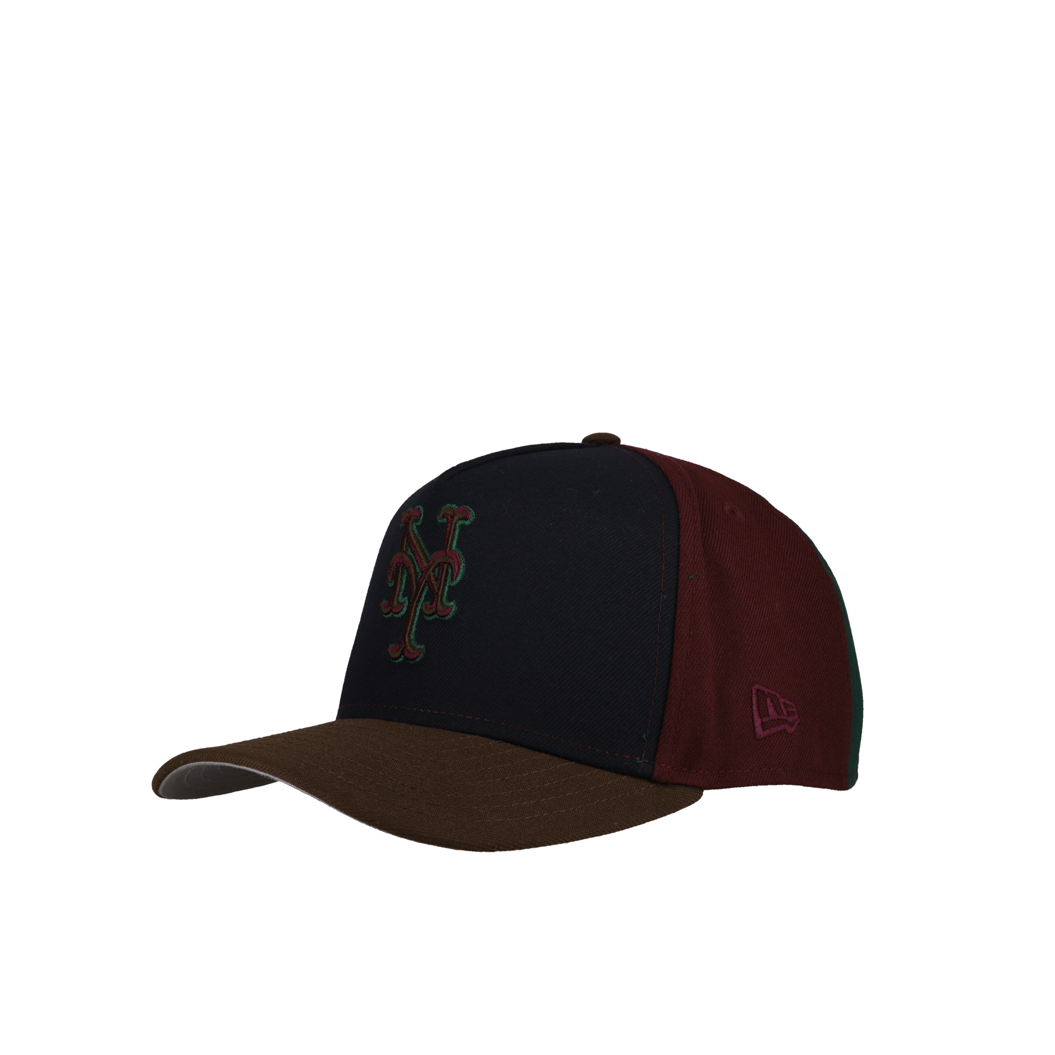 New York Mets Subway Series Pinwheel 9Fifty A Frame Snapback Hat