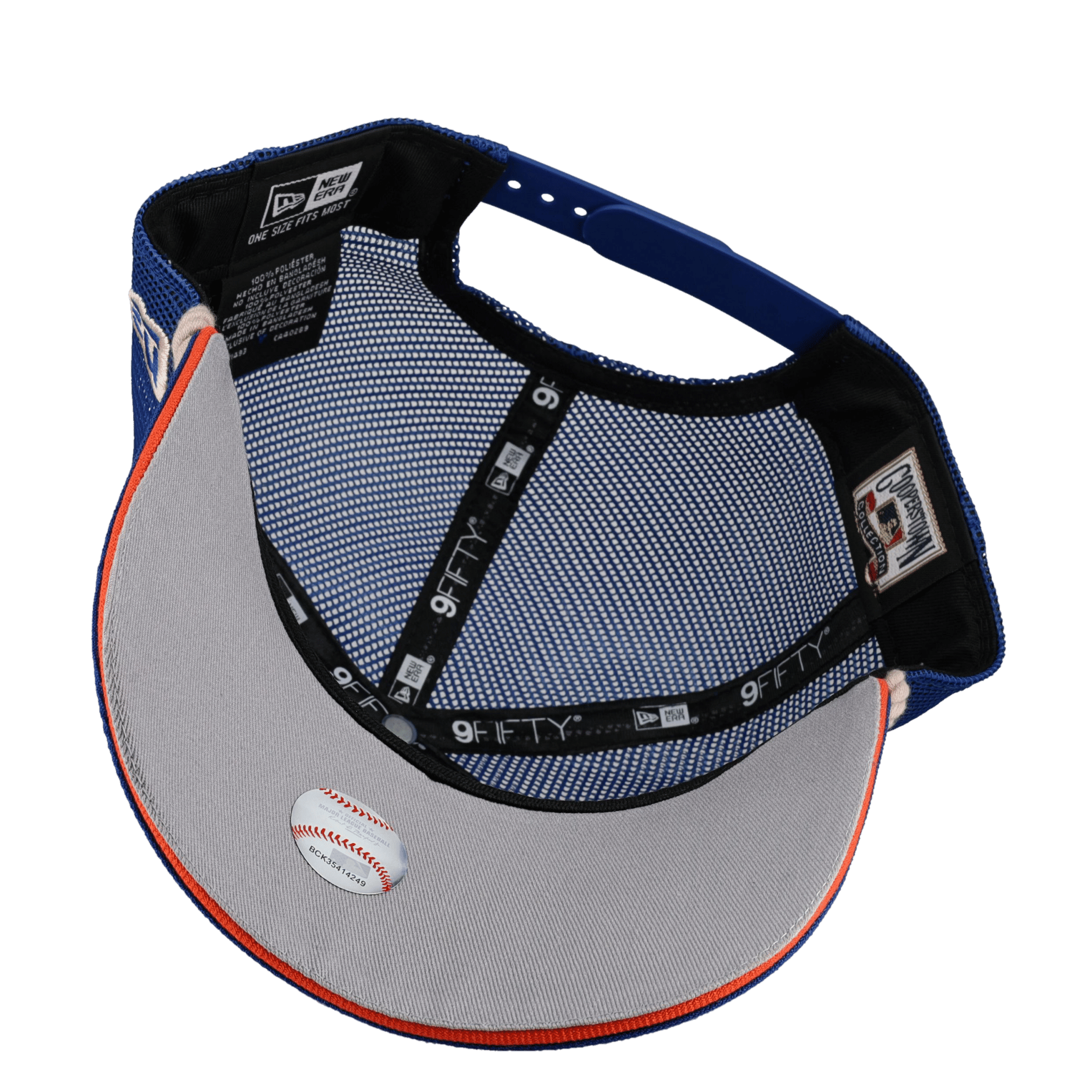 New York Mets 9Fifty A Frame Rope Trucker Snapback Hat