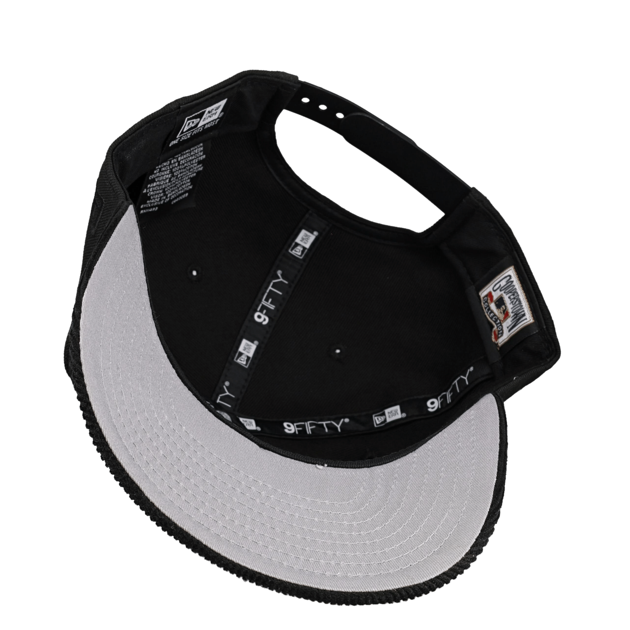 Anaheim Angels 50th Season Metallic 9Fifty A Frame Snapback Hat (Corduroy Visor)