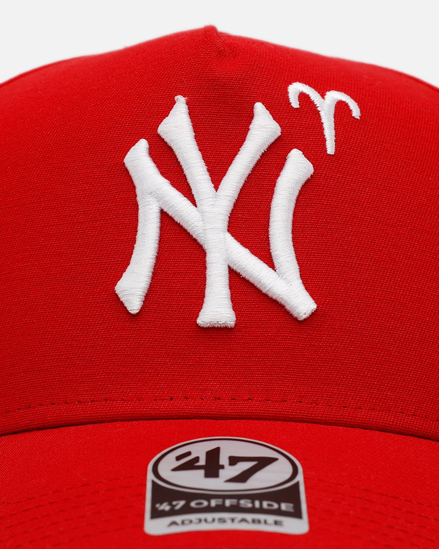 47 Brand New York Yankees Yankees Zodiac Aries 47 Offside Snapback Red
