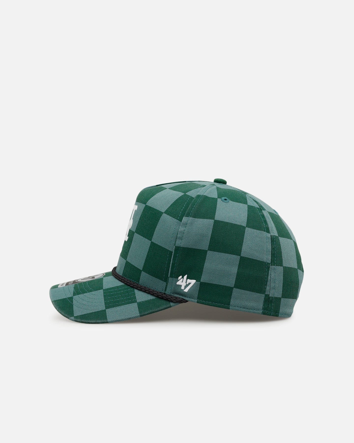 47 Brand New York Mets Checkerboard 47 Hitch Snapback Green