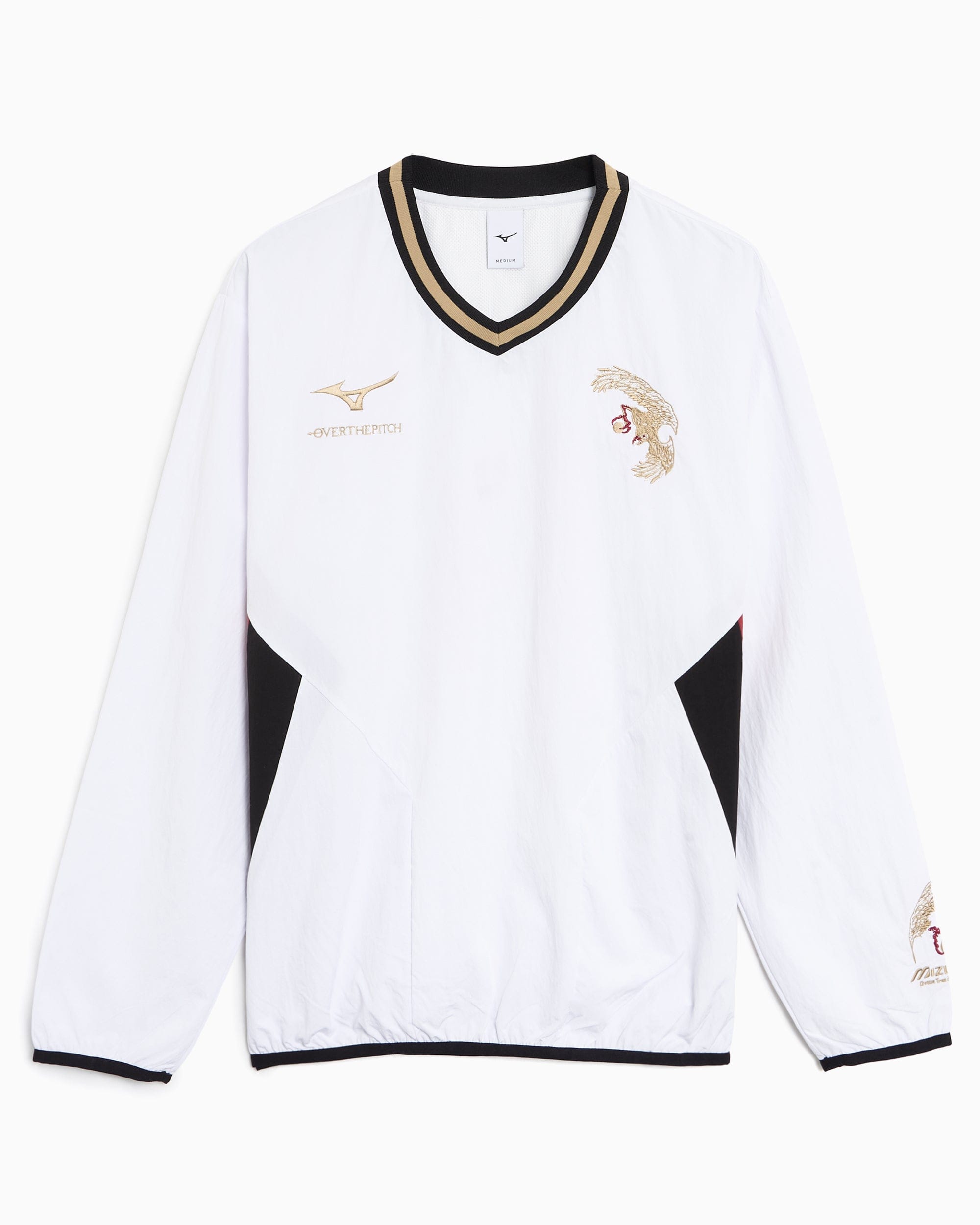 OVER THE PITCH Sudadera con logo Relaxed OVER THE PITCH x Mizuno Piste para hombre