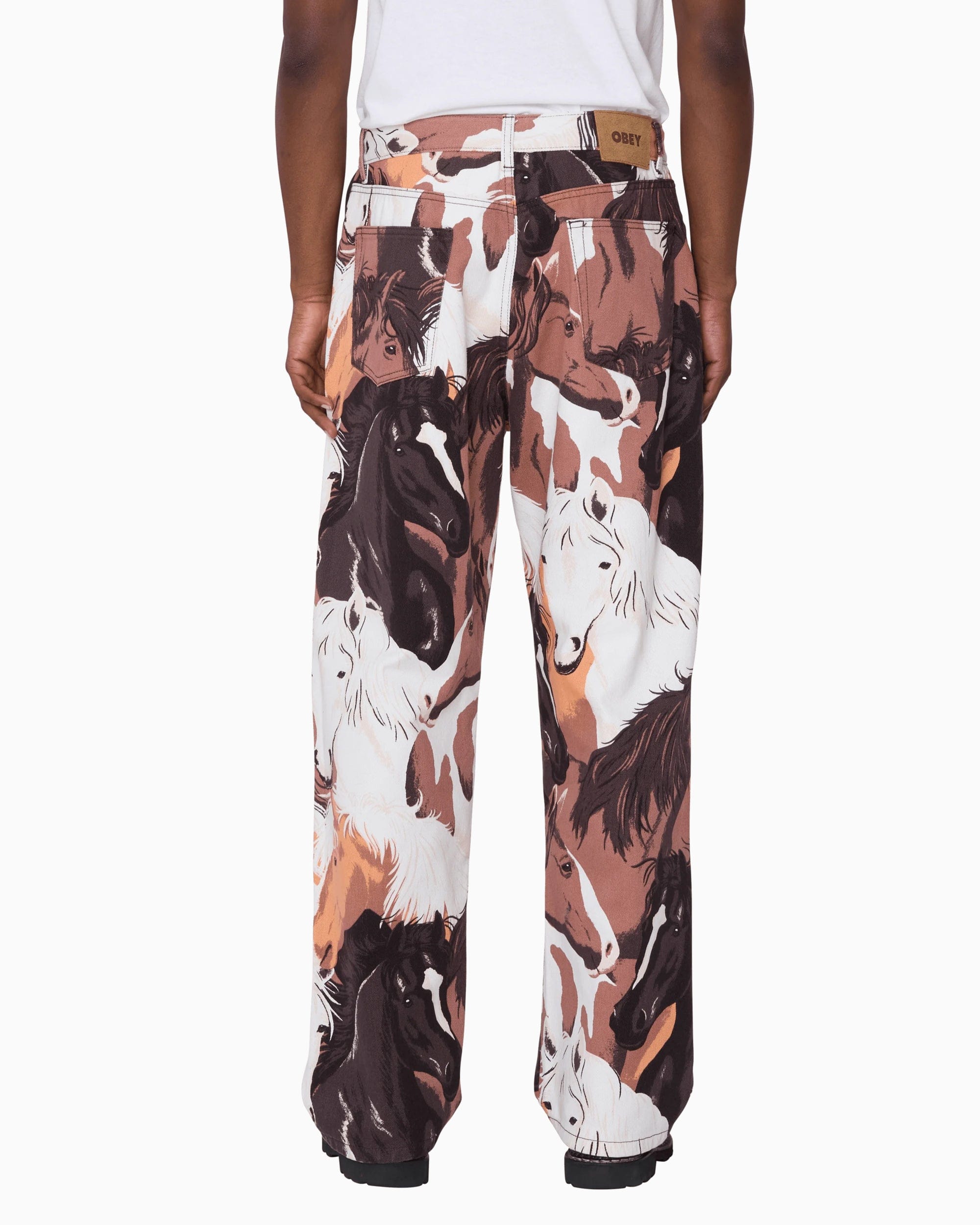 OBEY Clothing Pantalones vaqueros Baggy OBEY Clothing Horses para hombre