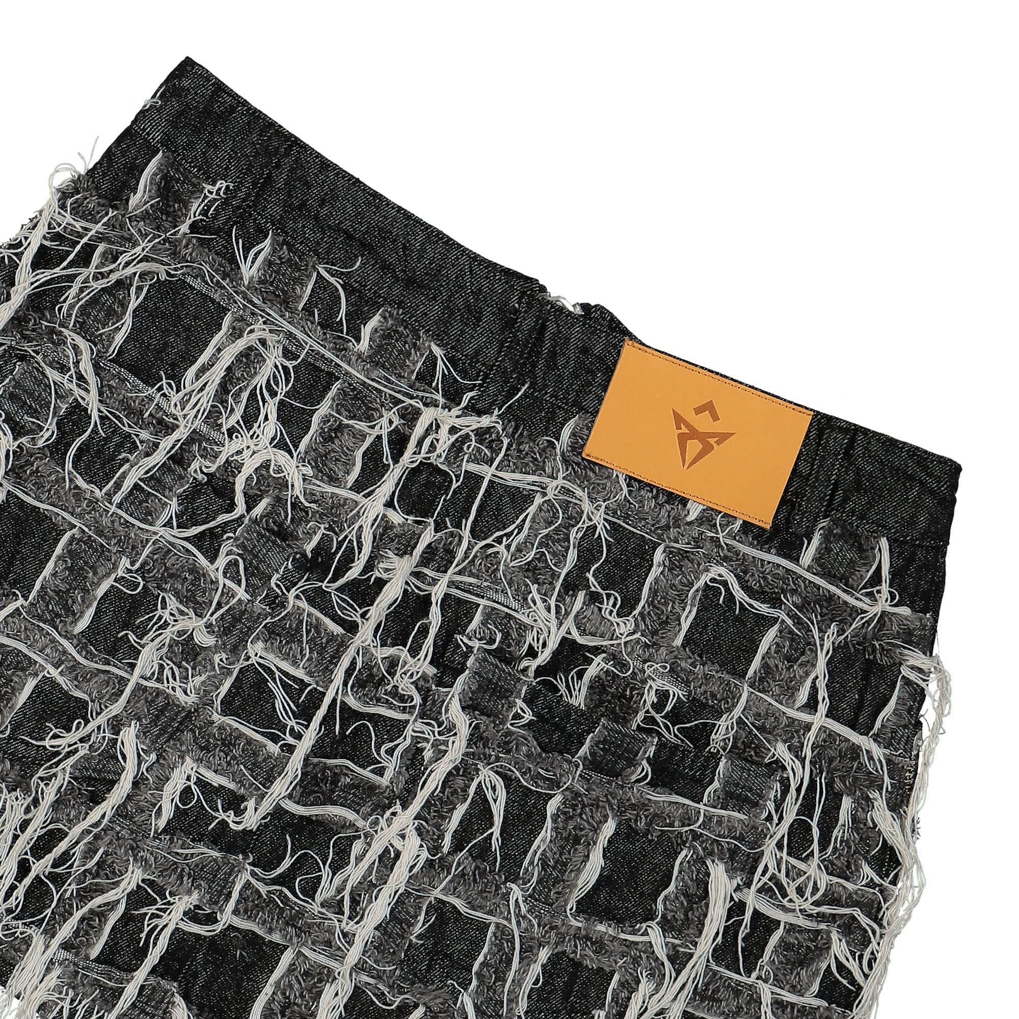 GATE Patchwork Mini Skirt