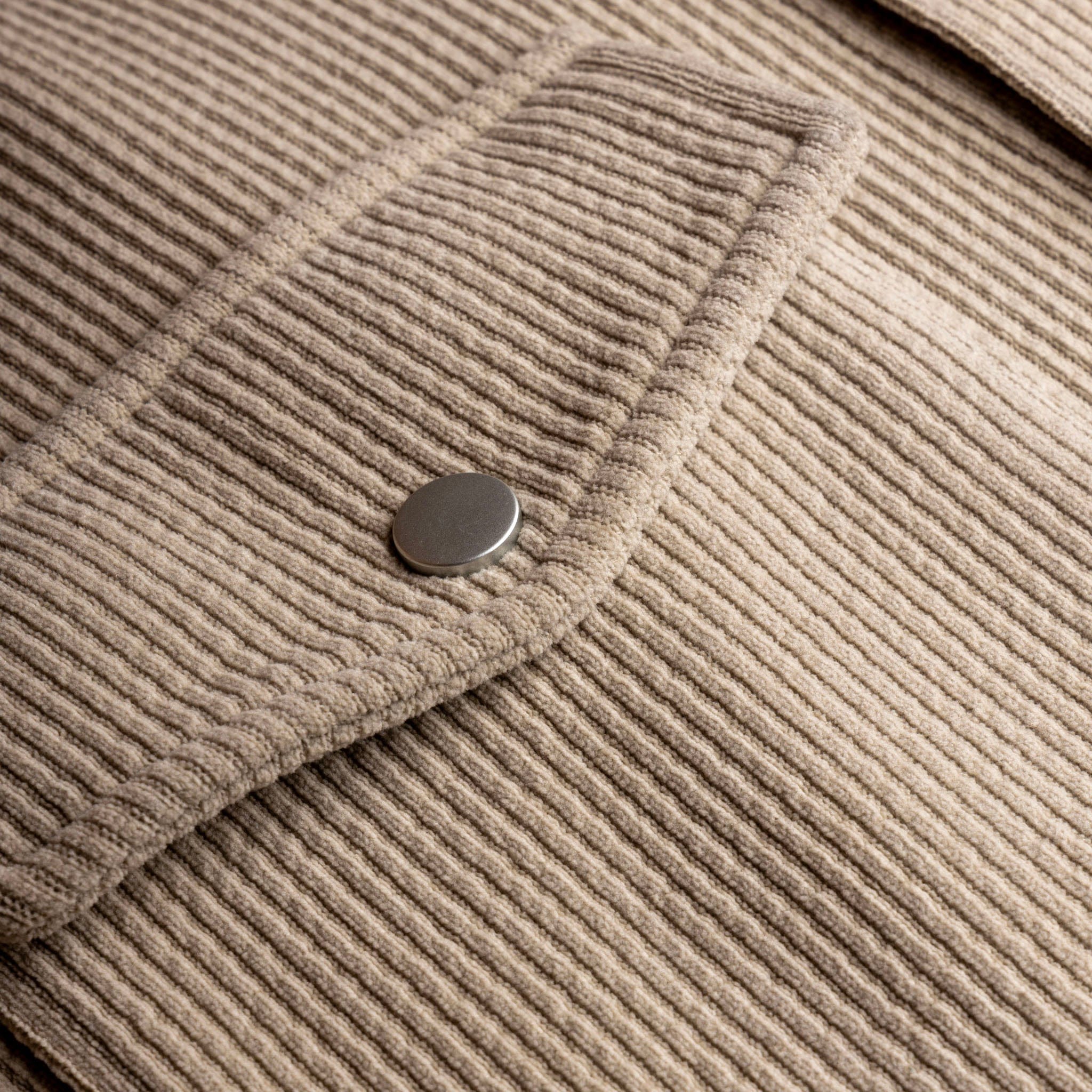 Corduroy BEIGE CORDUROY SHACKET