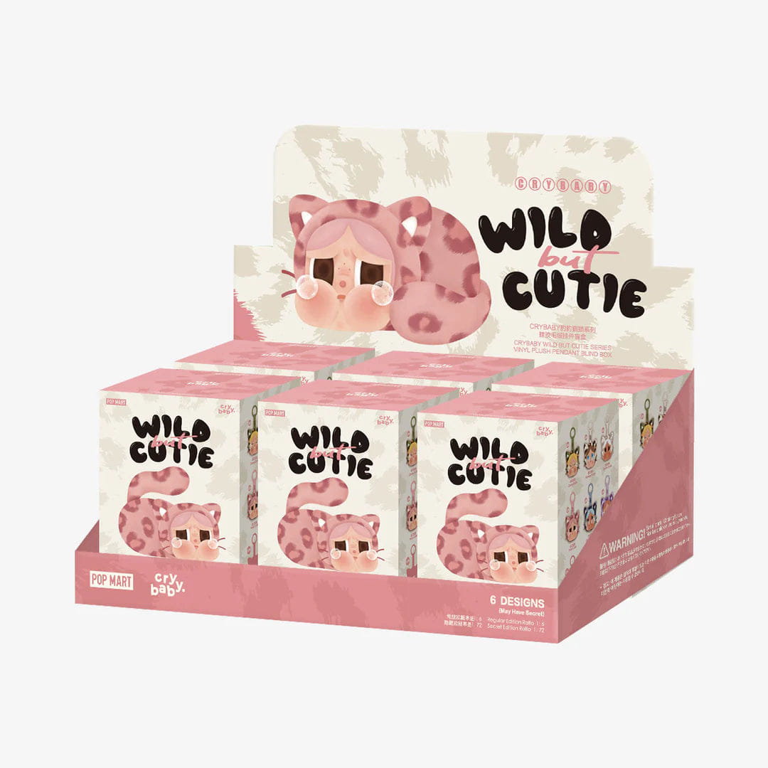 Wild CRYBABY Wild but Cutie Series - Vinyl Plush Pendant Blind Box
