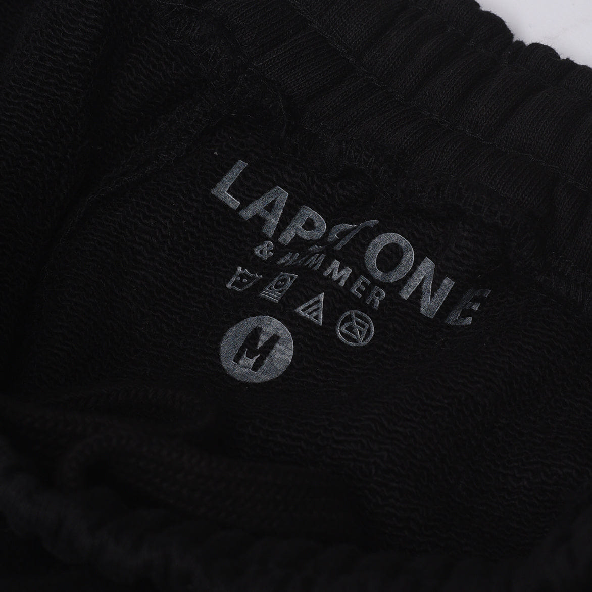 Lapstone & Hammer YEAR OF THE SNAKE FLARE PANTS - JET BLACK