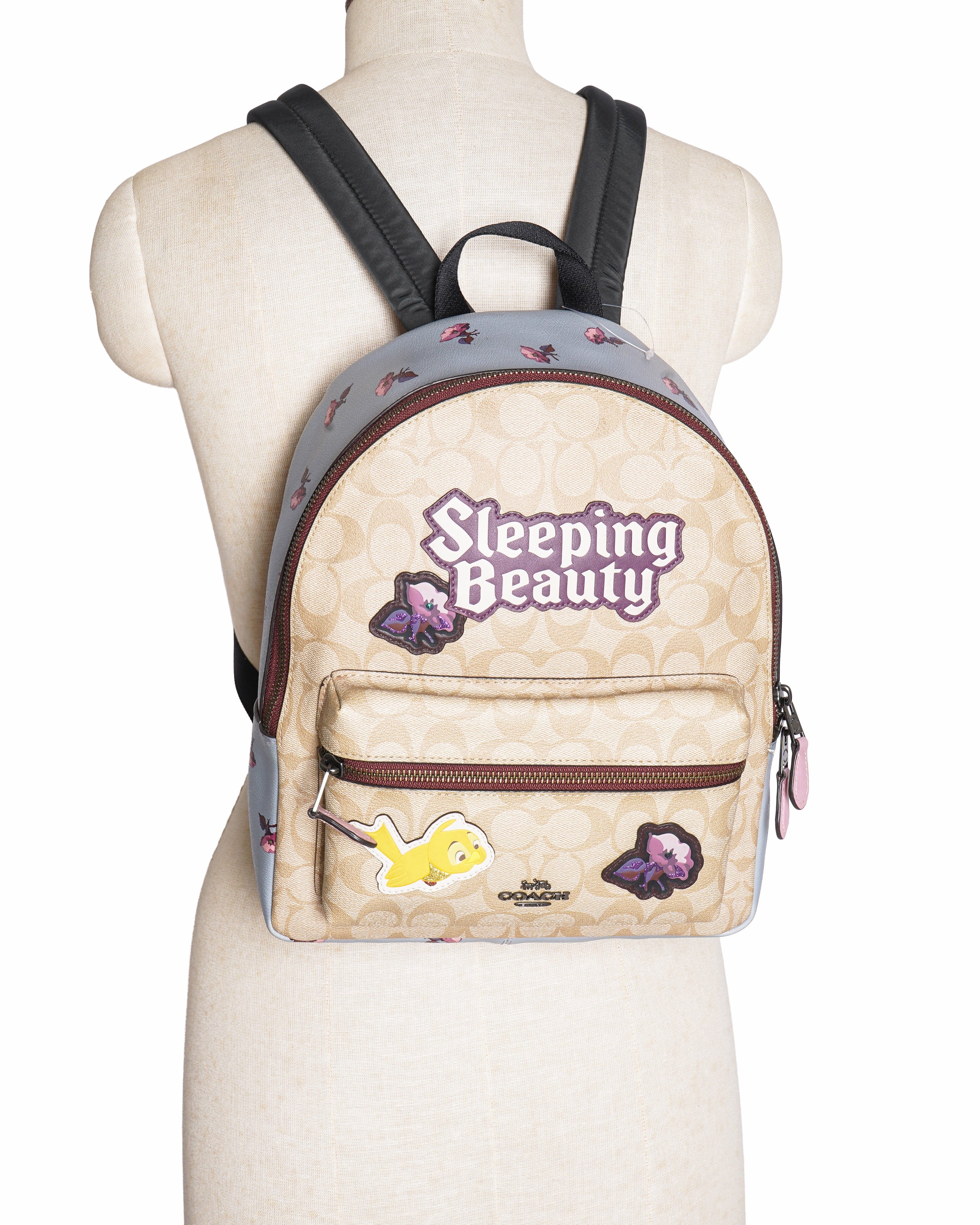 Coach x Disney Monogram Canvas Backpack