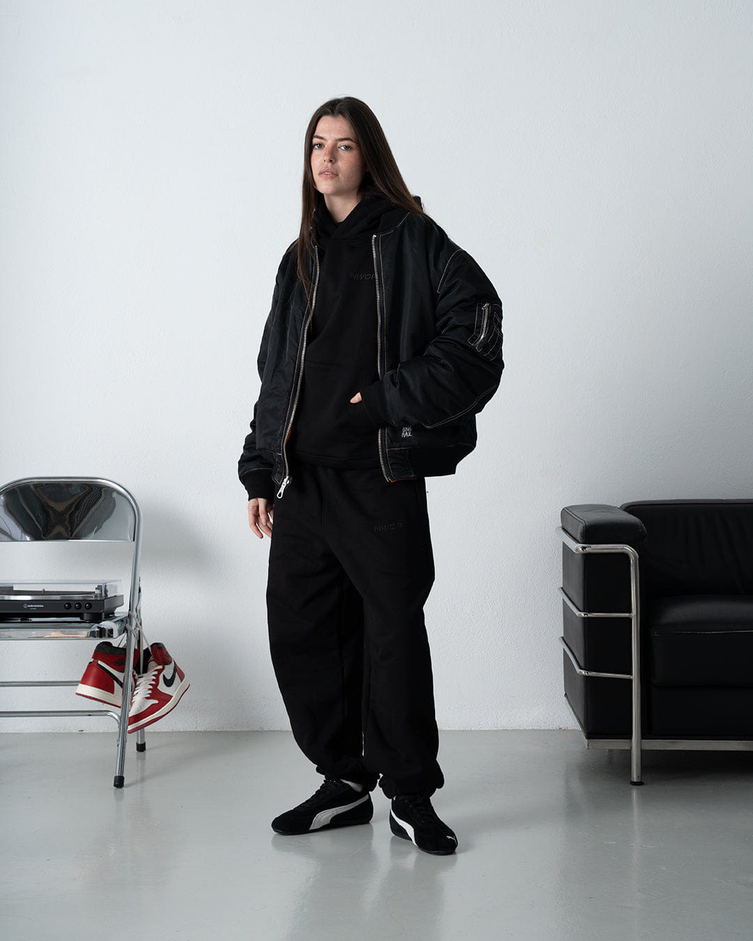 Newcop Everyday Hoodie Black