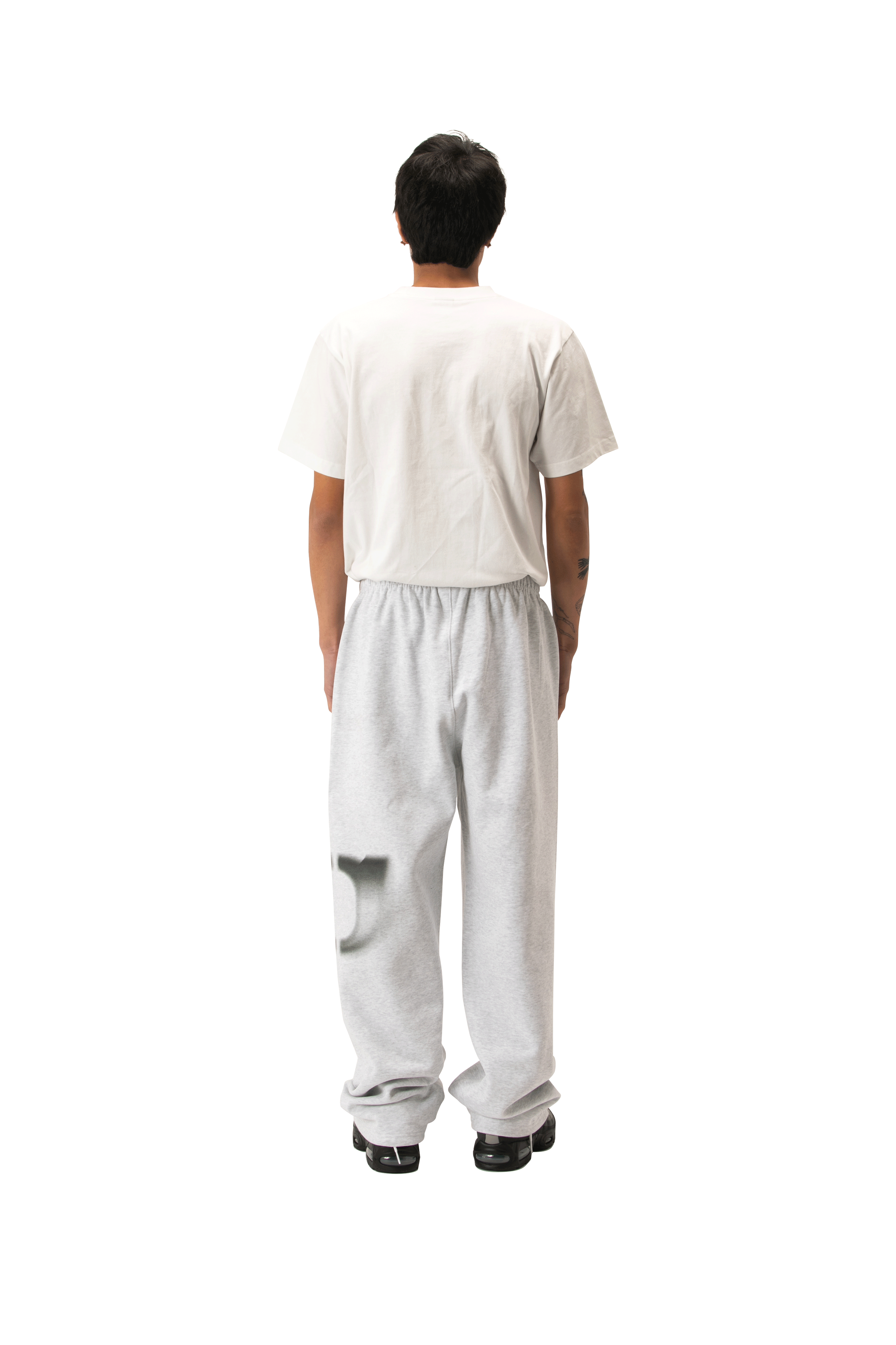 Logo Faded Logo Straight Leg Sweatpant