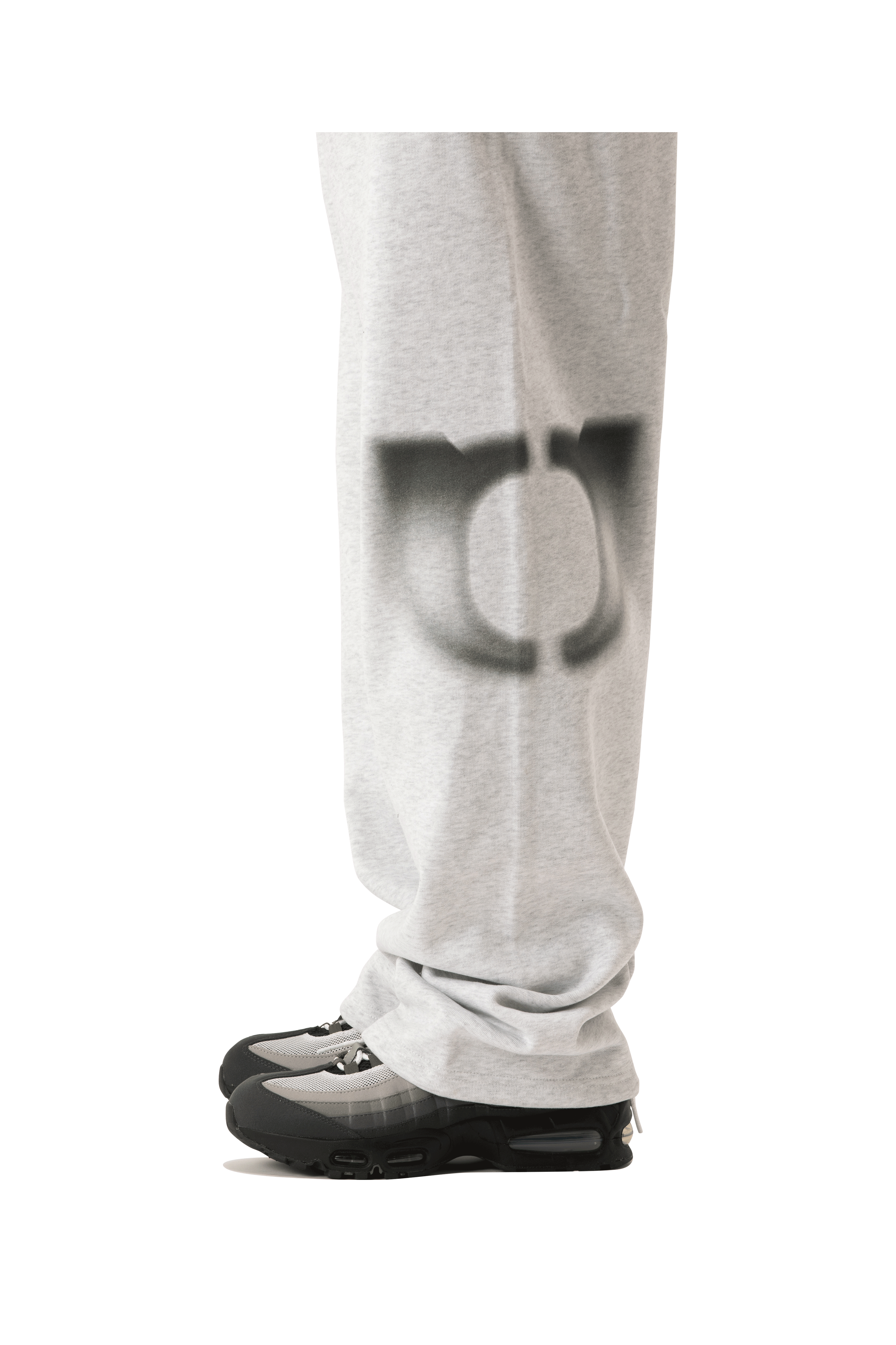 Logo Faded Logo Straight Leg Sweatpant