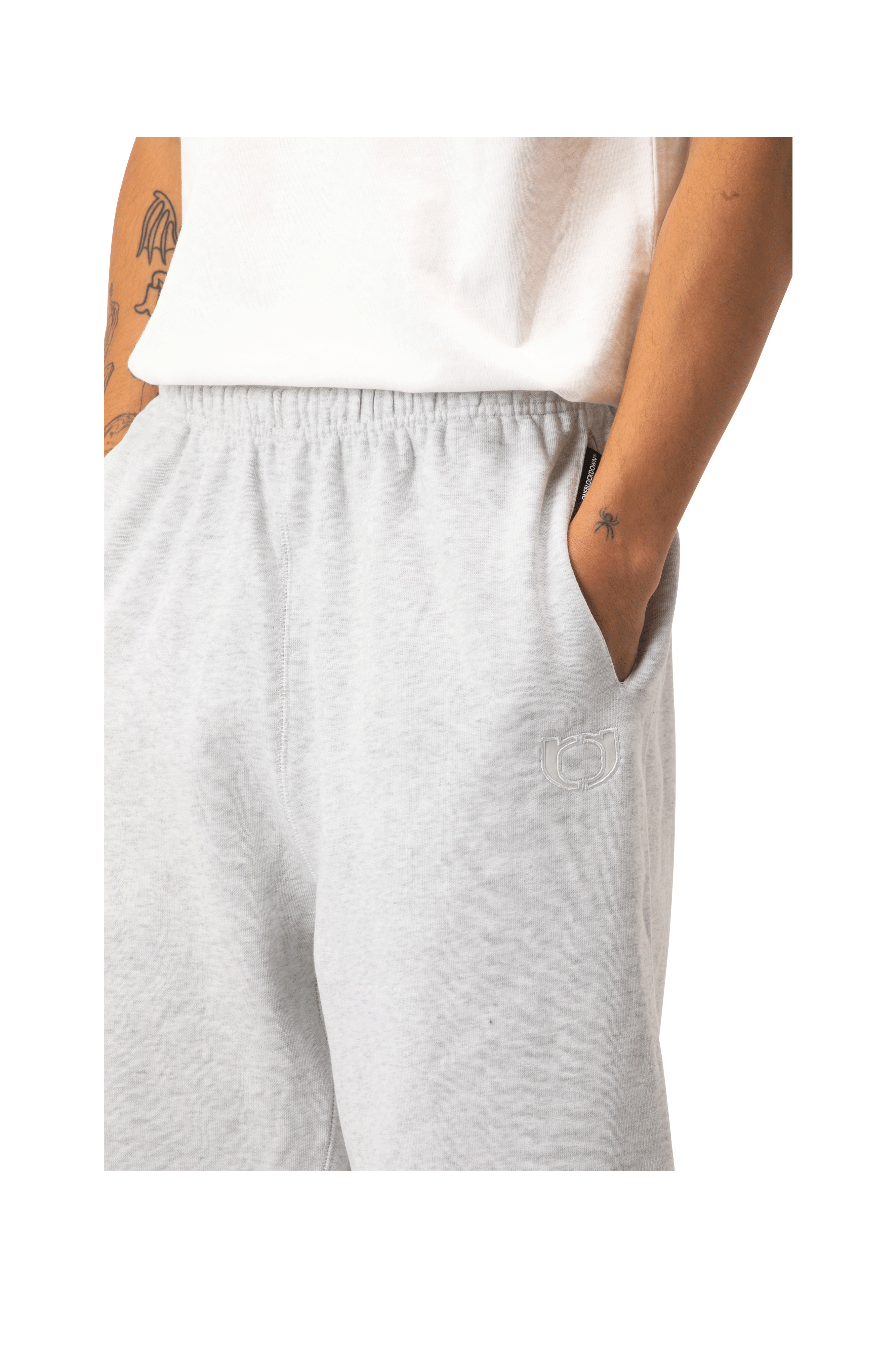 One Block Down Embroidered Straight Leg Sweatpant