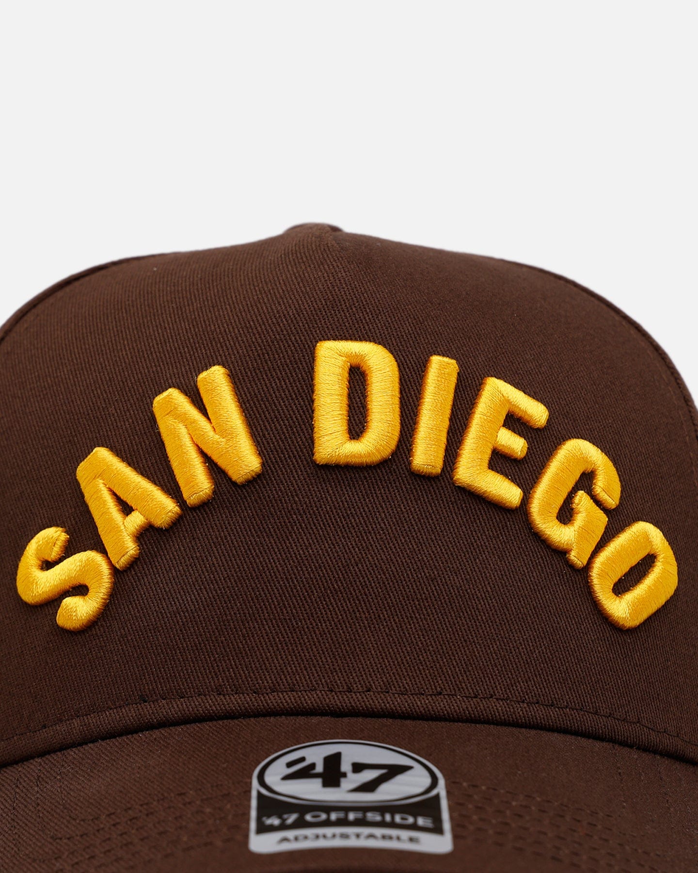 47 Brand San Diego Padres Arch 47 Offside Snapback Official Team Color