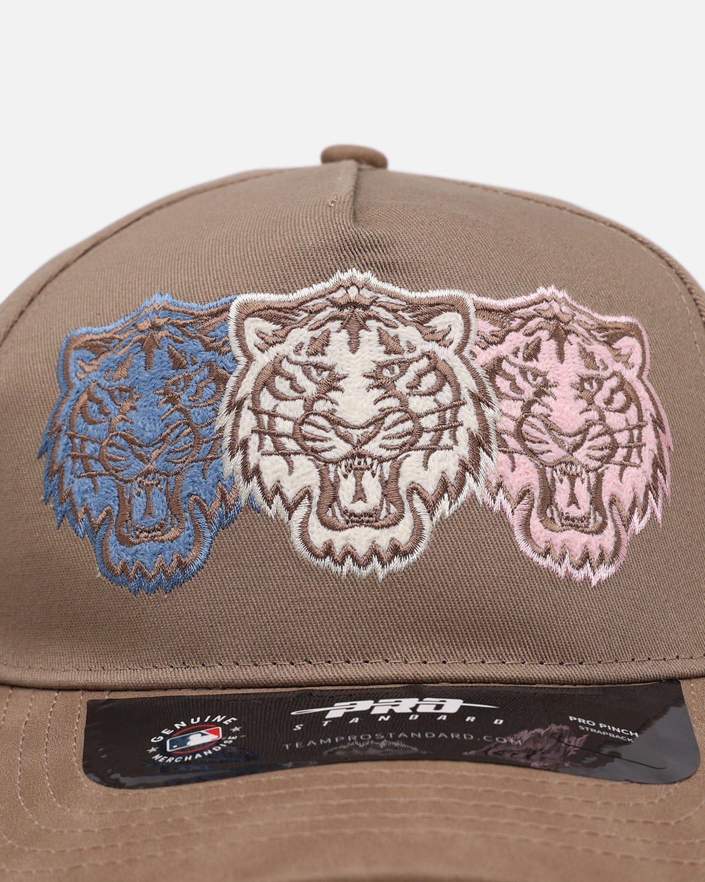 PRO Standard Detroit Tigers Multicolor Logos Pro Pinch Strapback Multicolor