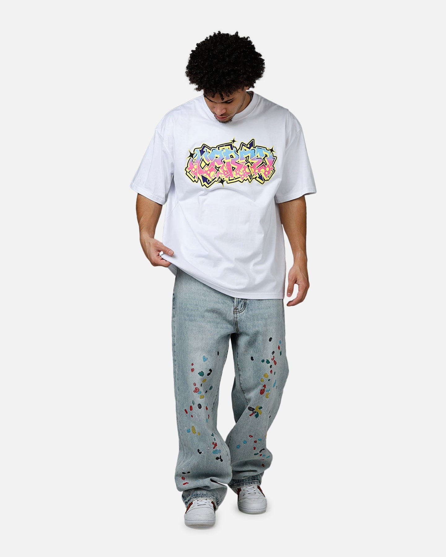 Carre Vandalize Drop T - Shirt White