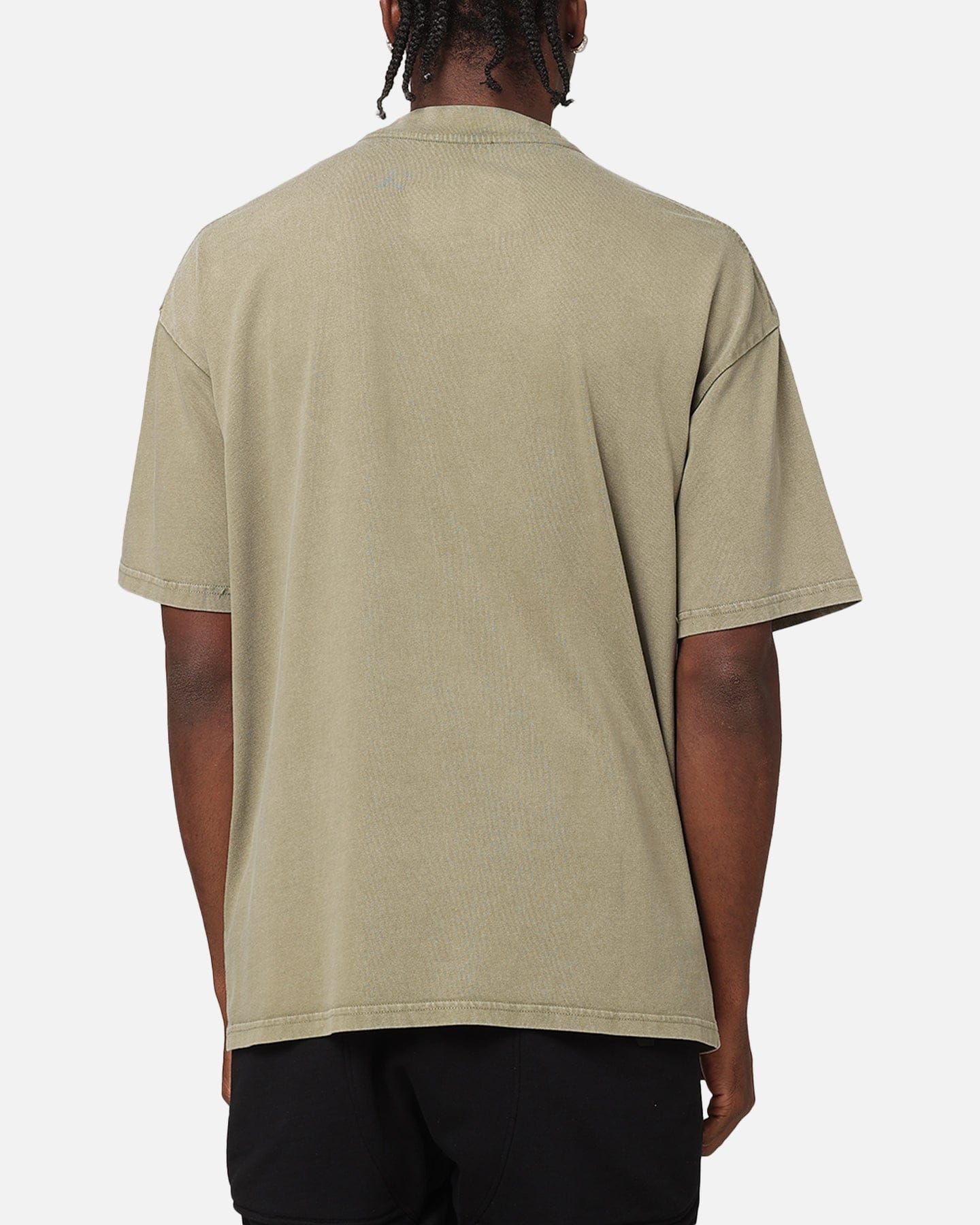 The Anti Order New Dawn Mock Neck T - Shirt Vintage Khaki