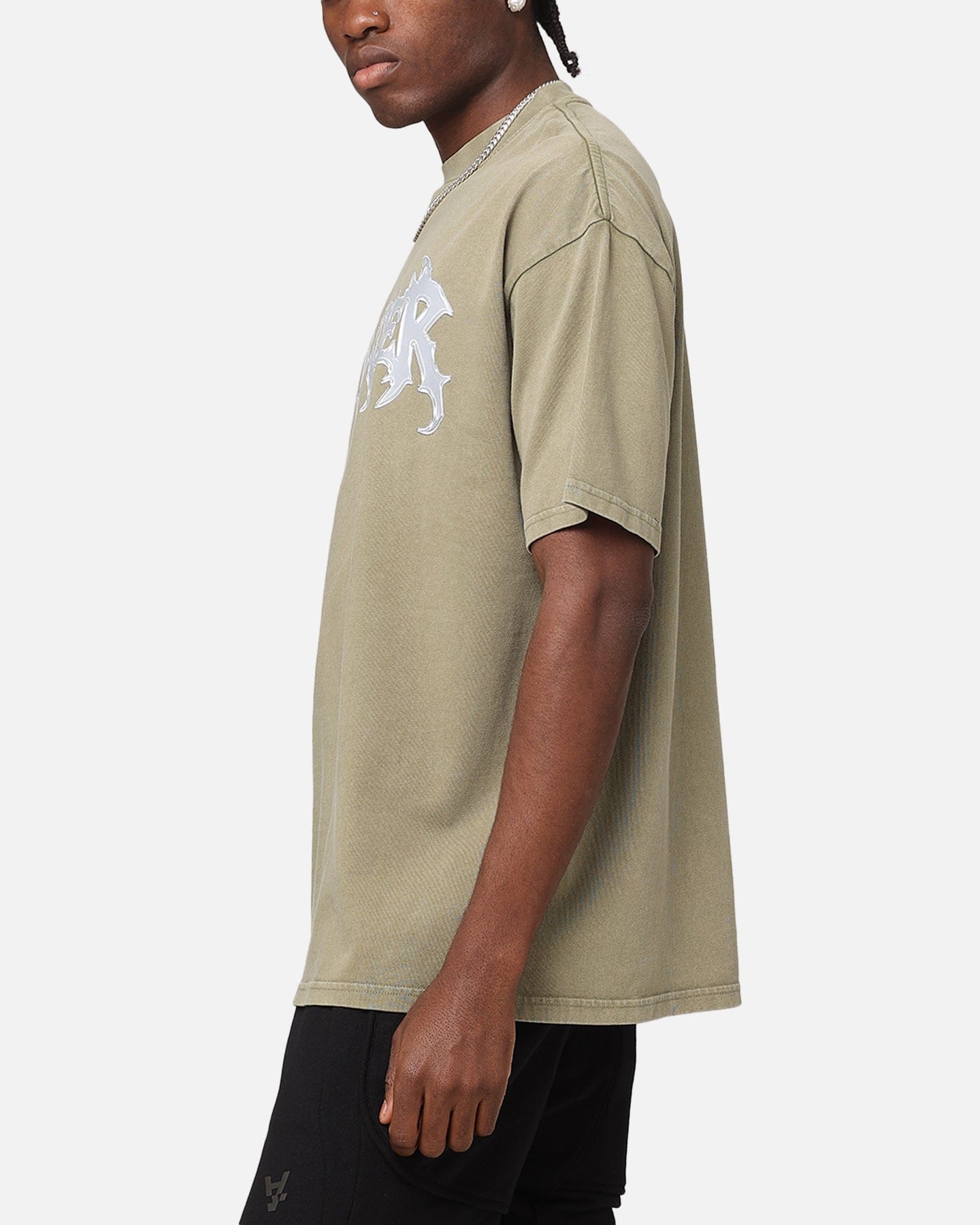 The Anti Order New Dawn Mock Neck T - Shirt Vintage Khaki