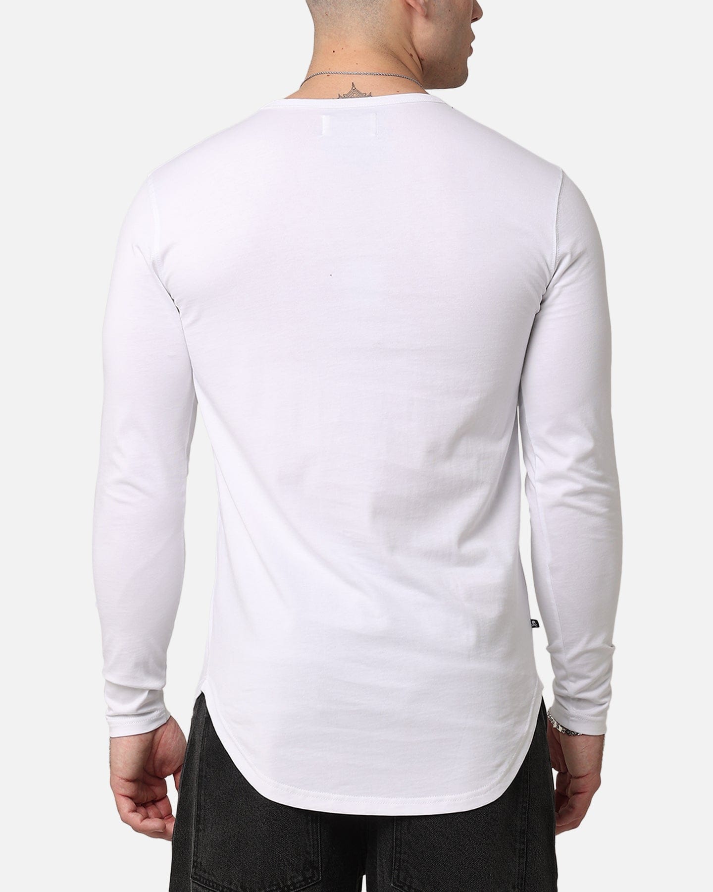 Saint Morta El Duplo Scribere Long Sleeve T - Shirt White