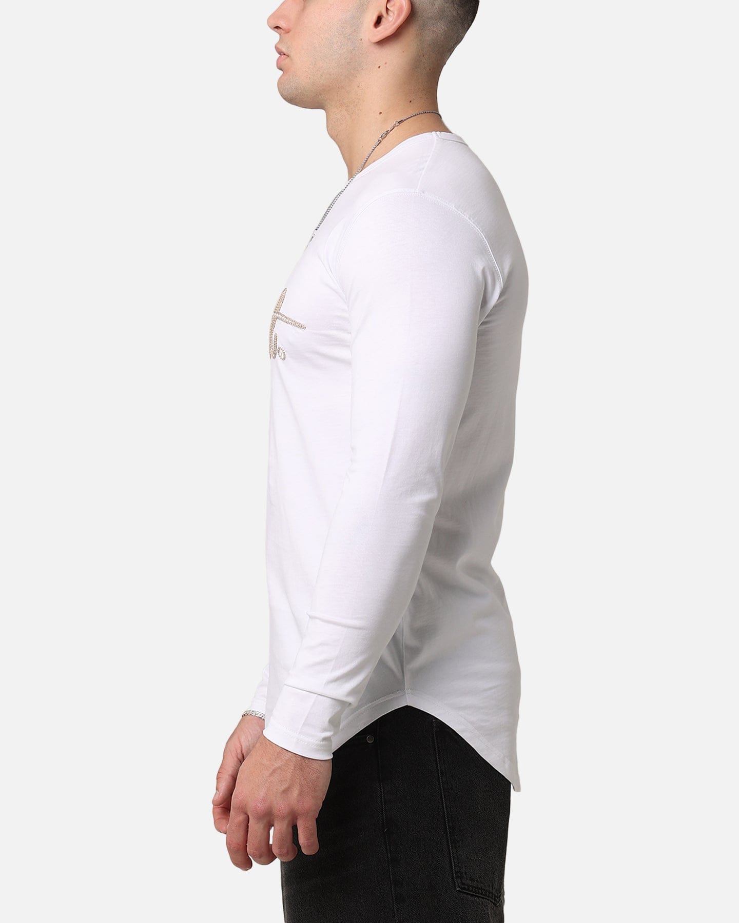 Saint Morta El Duplo Scribere Long Sleeve T - Shirt White