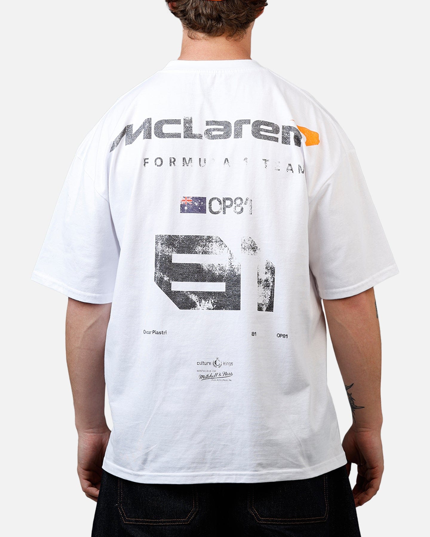 Oscar Culture Kings x McLaren F1 Oscar T - Shirt White