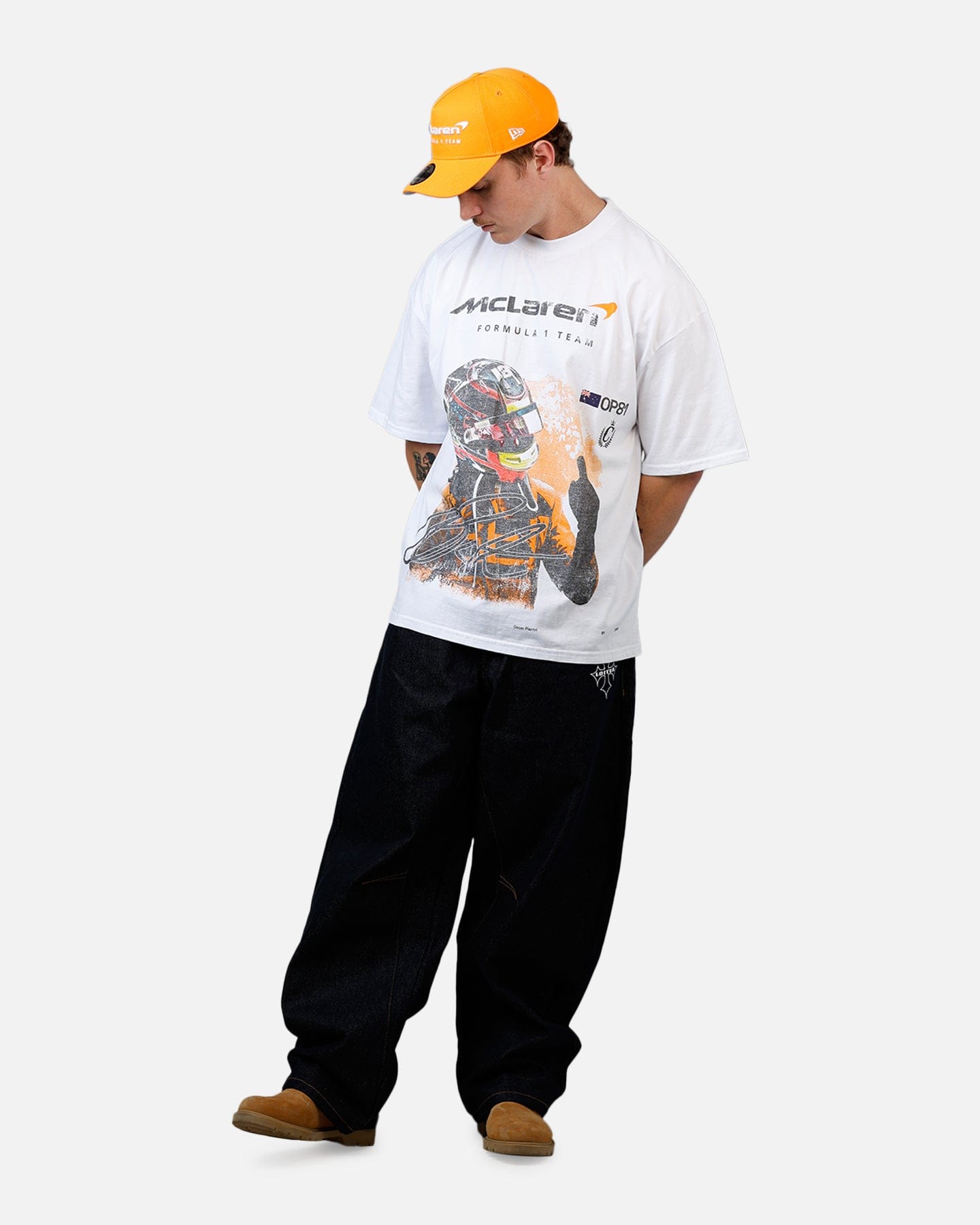 Oscar Culture Kings x McLaren F1 Oscar T - Shirt White