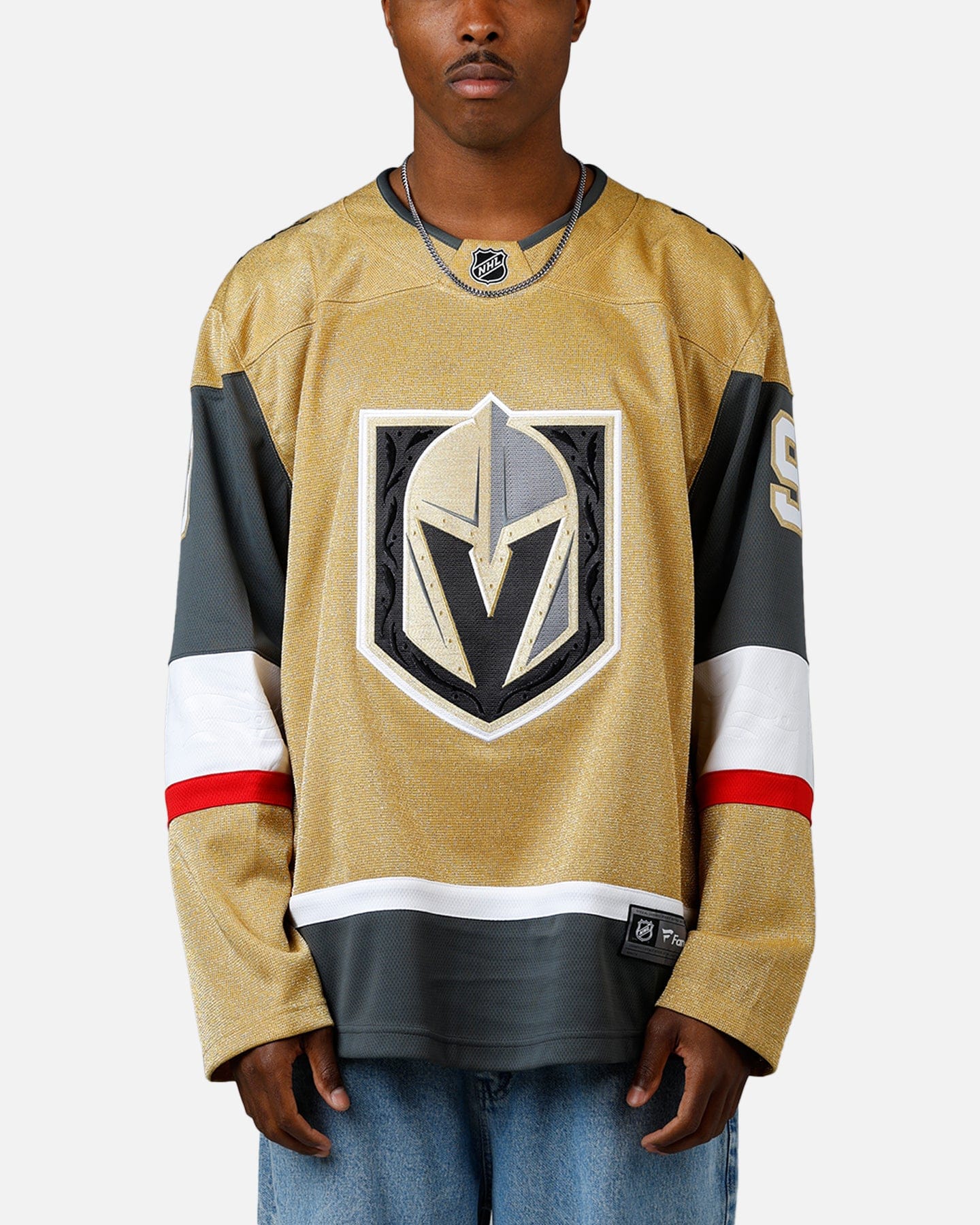 Fanatics Fanastics Vegas Golden Knights Jack Eichel #9 Jersey Gold