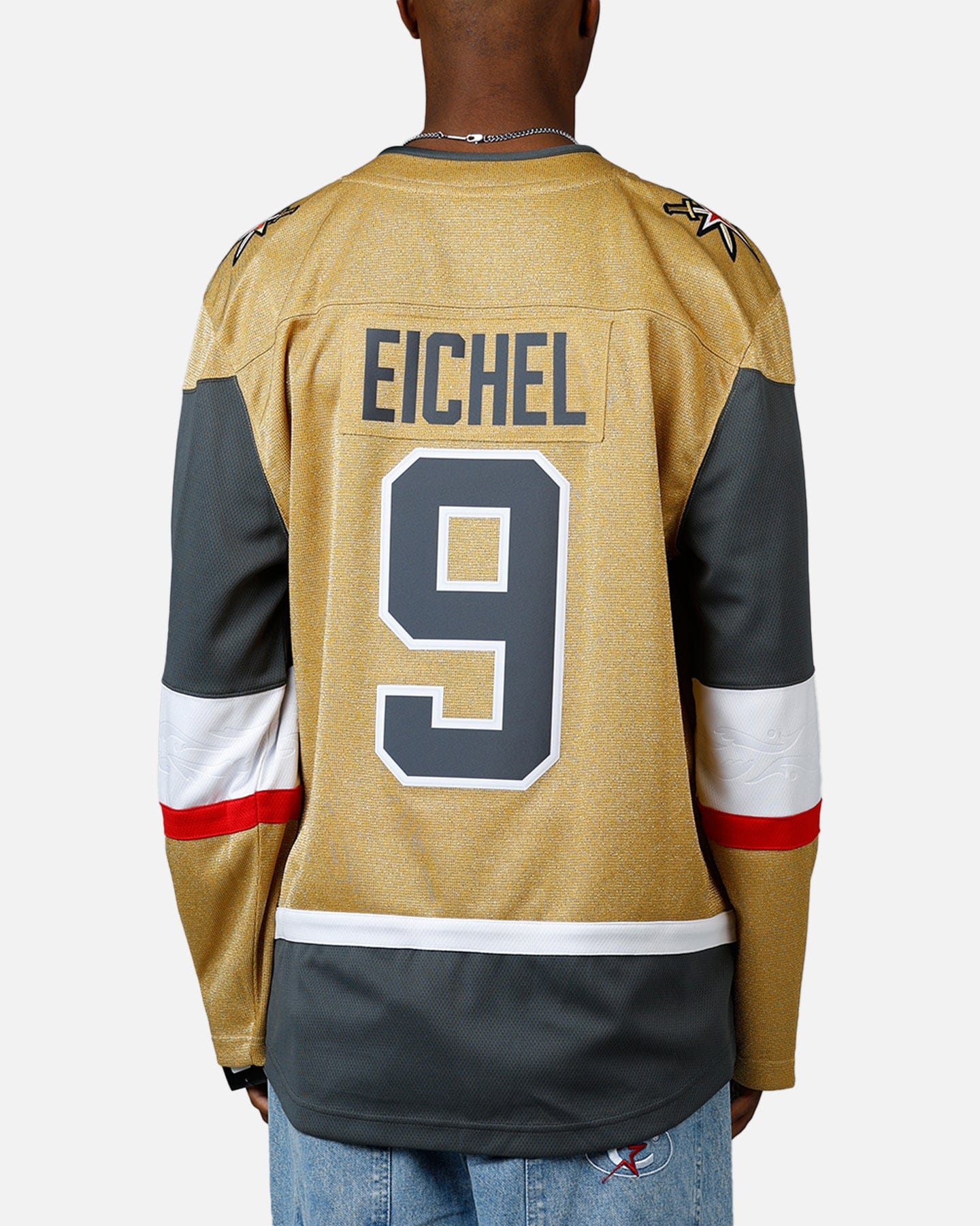 Fanatics Fanastics Vegas Golden Knights Jack Eichel #9 Jersey Gold