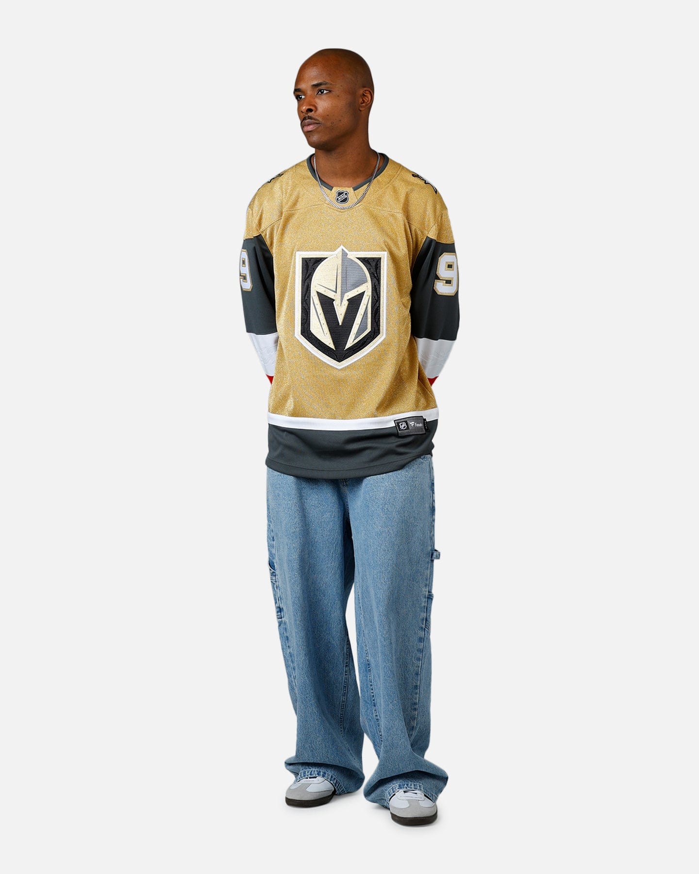 Fanatics Fanastics Vegas Golden Knights Jack Eichel #9 Jersey Gold